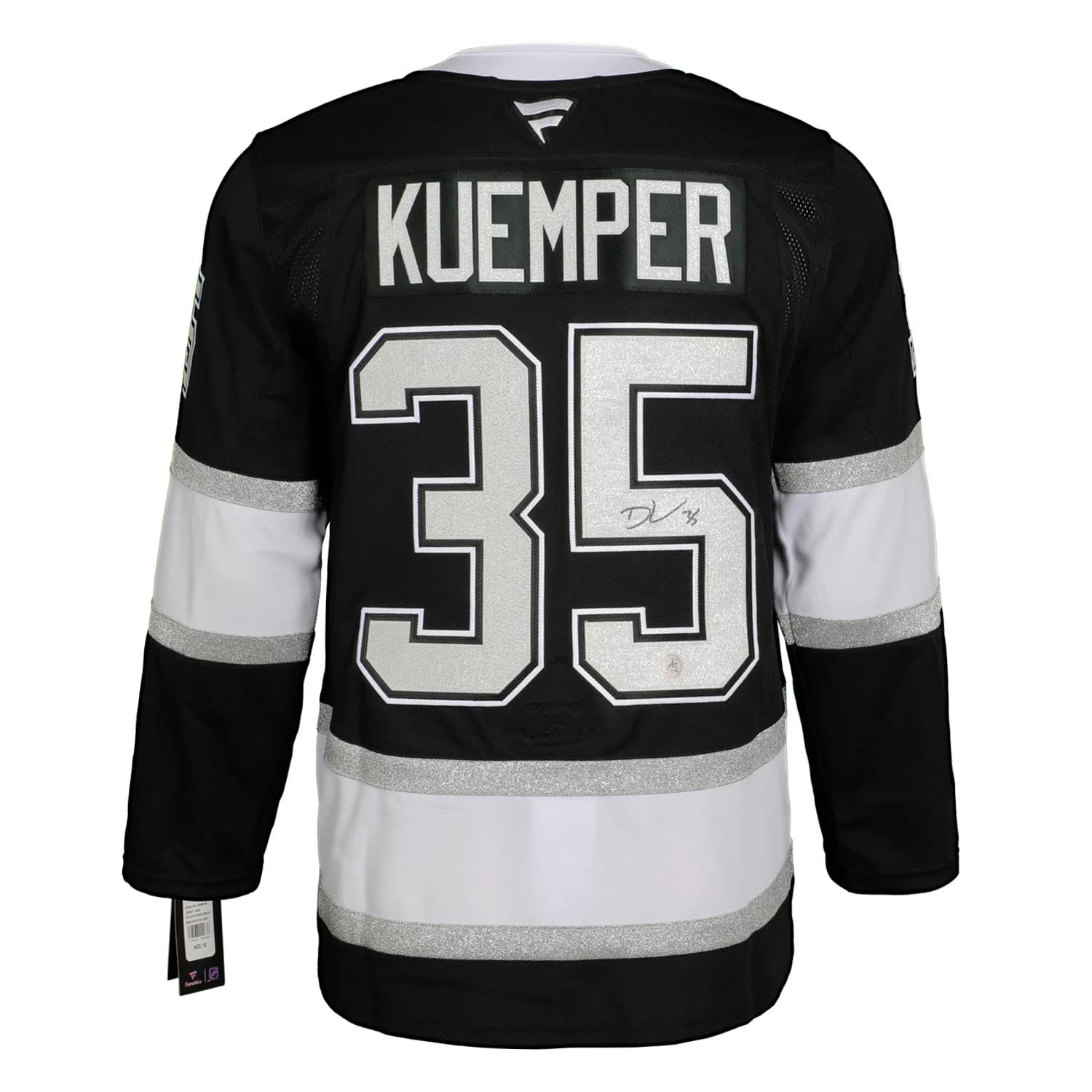 Darcy Kuemper Signed Los Angeles Kings Fanatics Premium Jersey Darcy Kuemper Jersey premium, Los Angeles Kings, supplier stock photo
