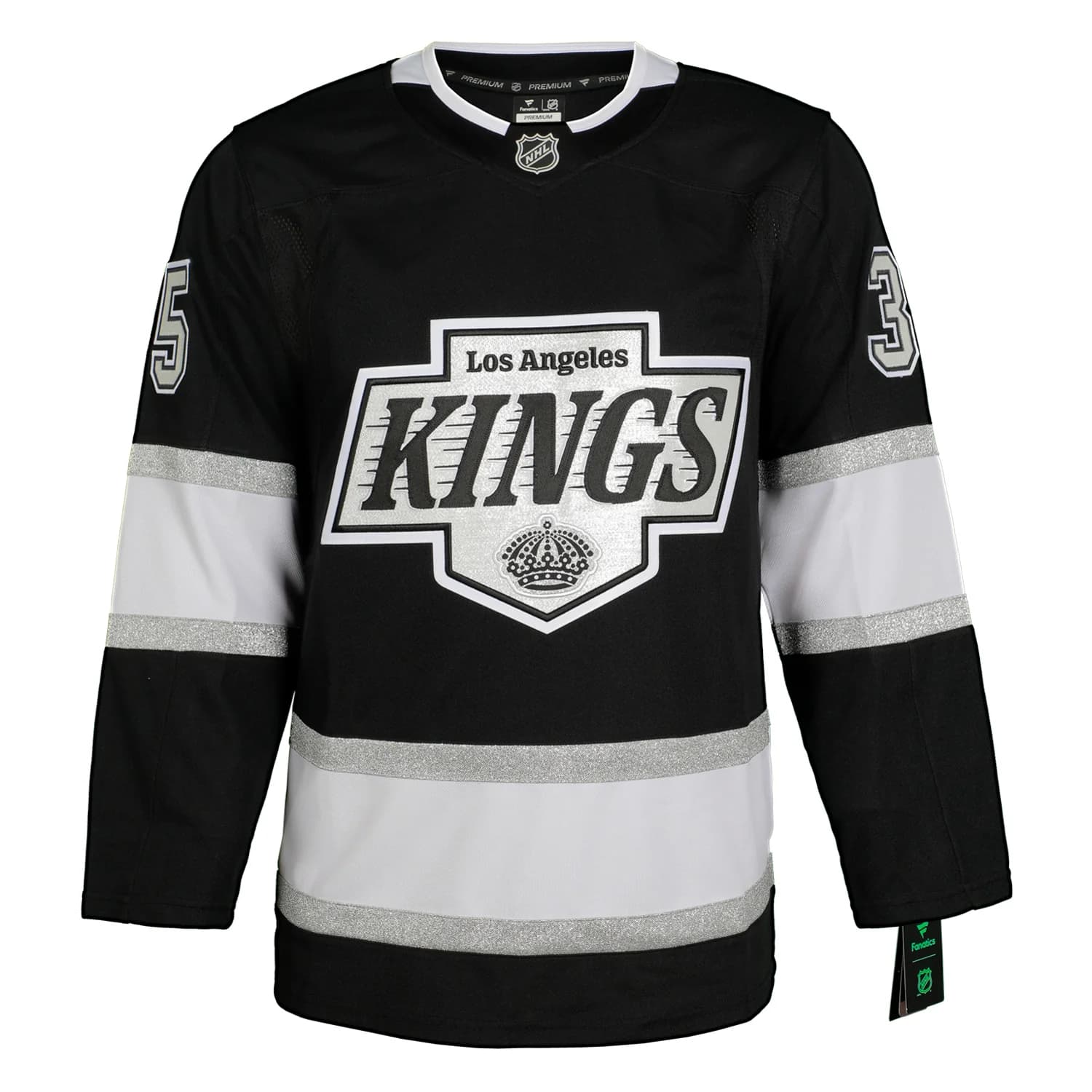 Darcy Kuemper Signed Los Angeles Kings Fanatics Premium Jersey Darcy Kuemper Jersey premium, Los Angeles Kings, view 2, supplier stock photo