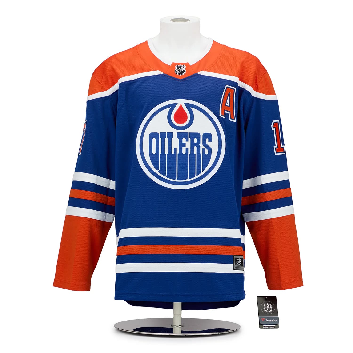 Jari Kurri Autographed Edmonton Oilers Impressionist Art Jersey #17/17 Jari Kurri Jersey jari-kurri-impressionist-art-17, Edmonton Oilers, view 2, supplier stock photo