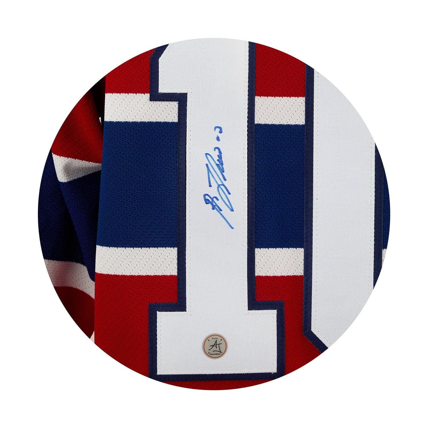 Guy Lafleur Autographed Montreal Canadiens Vintage CCM Jersey Guy Lafleur Jersey guy-lafleur-vintage-ccm, Montreal Canadiens, view 3, supplier stock photo