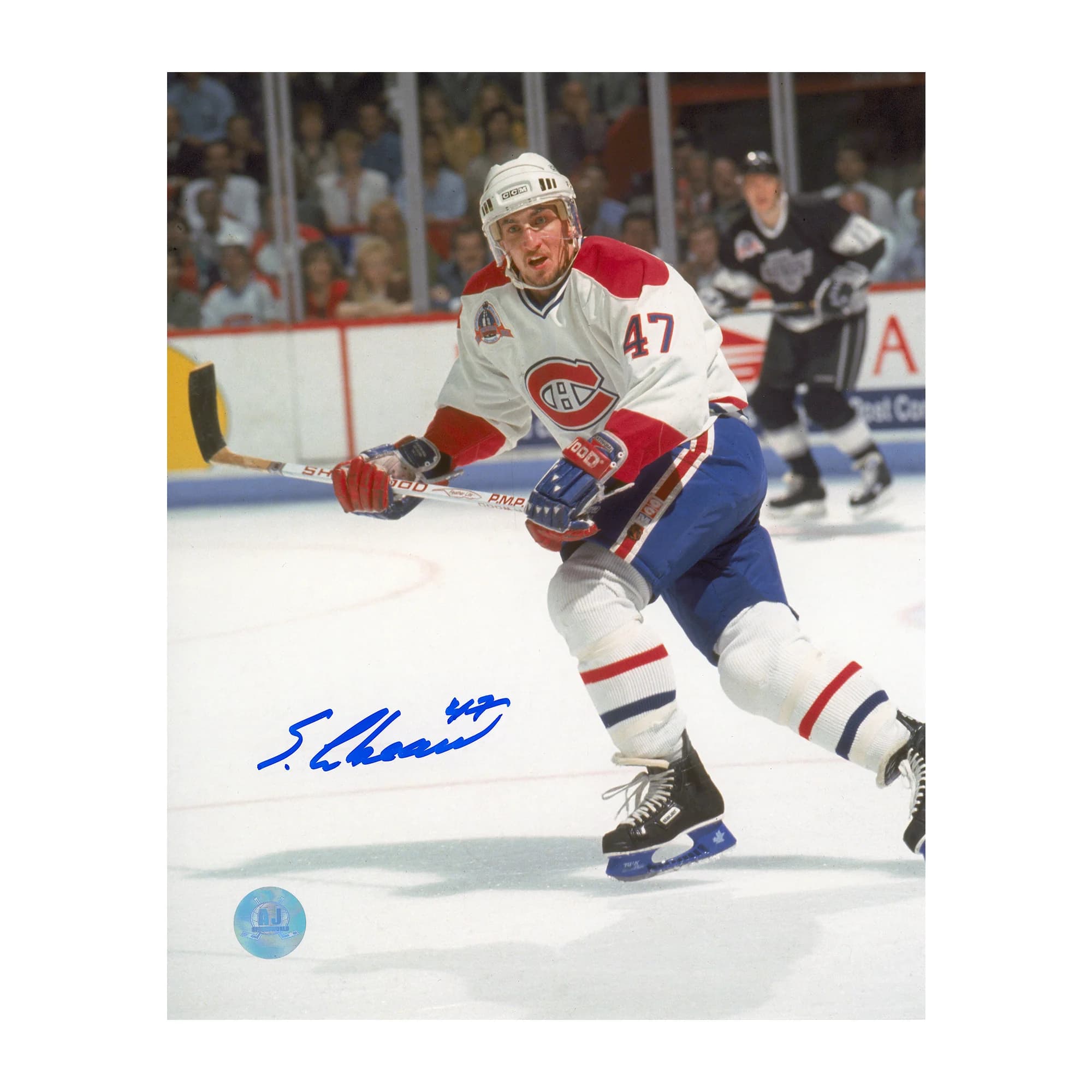 Stephan Lebeau Autographed Montreal Canadiens Playoff Finals 8x10 Photo Stephan Lebeau Photo 8x10-playoff-finals, Montreal Canadiens, supplier stock photo
