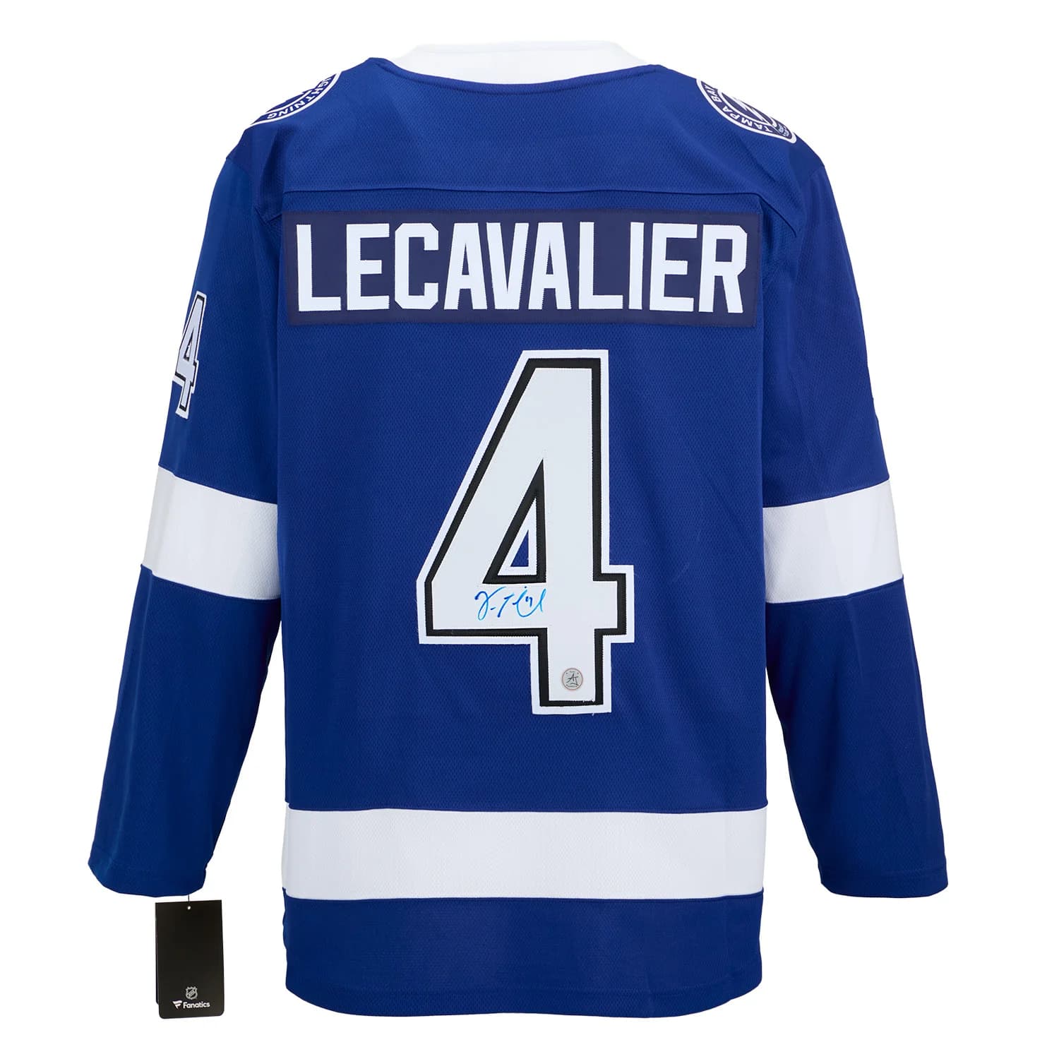Vincent Lecavalier Autographed Tampa Bay Lightning Fanatics Breakaway Jersey Vincent Lecavalier Jersey breakaway, Tampa Bay Lightning, supplier stock photo