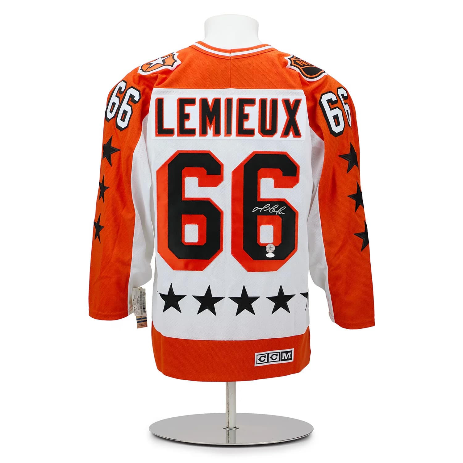 Mario Lemieux Signed Wales Conference 1986 All-Star Vintage CCM Jersey Mario Lemieux Jersey wales-conference-1986-all-star-vintage, Pittsburgh Penguins, supplier stock photo