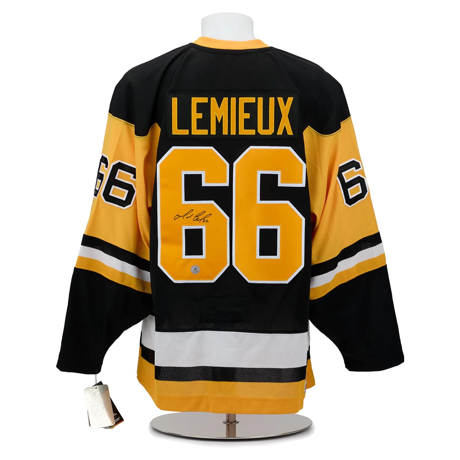 Mario Lemieux Pittsburgh Penguins Signed 1992 Stanley Cup adidas Jersey Mario Lemieux Jersey 1992-stanley-cup-adidas, Pittsburgh Penguins, supplier stock photo