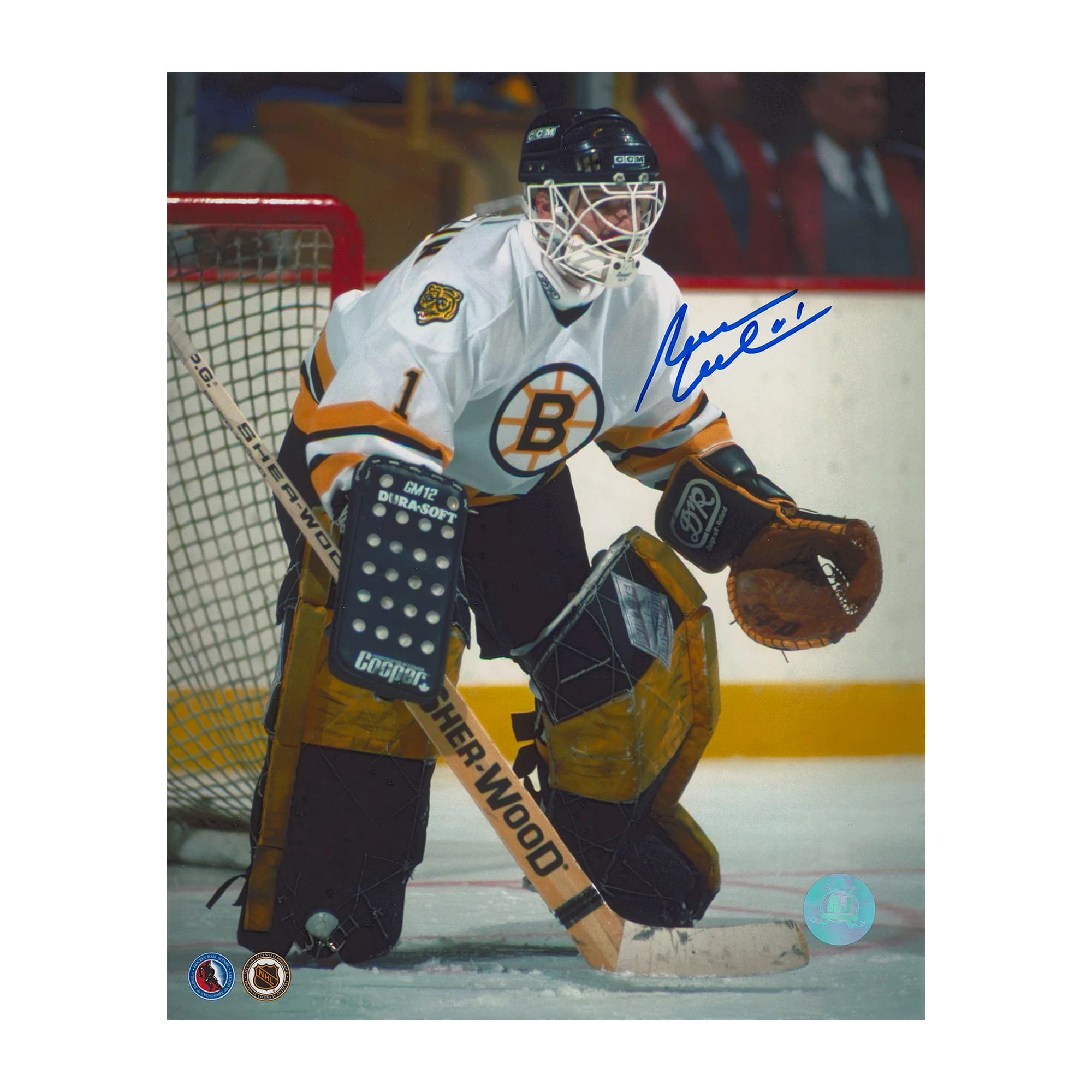 Reggie Lemelin Autographed Boston Bruins Goalie 8x10 Photo Reggie Lemelin Photo 8x10-goalie, Boston Bruins, supplier stock photo