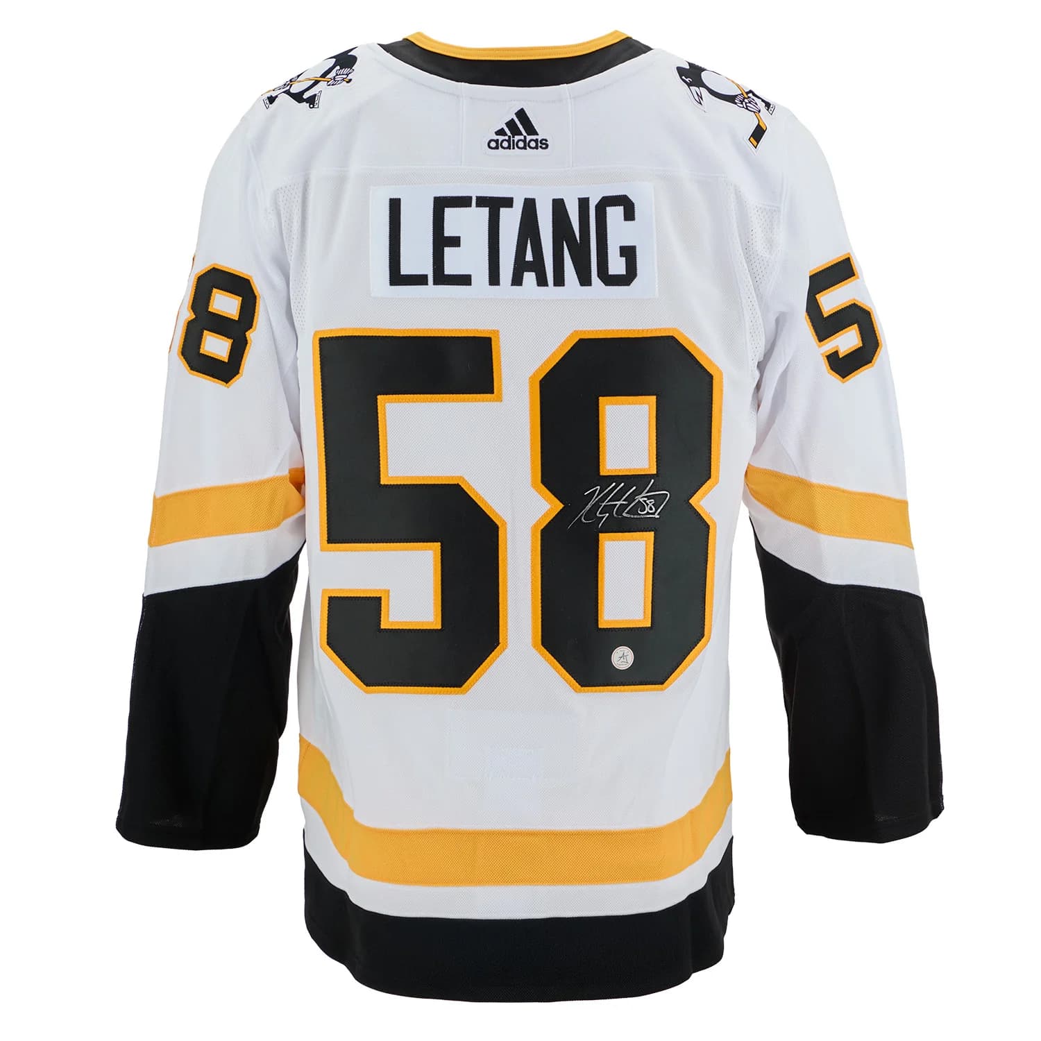 Kris Letang Signed Pittsburgh Penguins Reverse Retro adidas Jersey Kris Letang Jersey reverse-retro-adidas, Pittsburgh Penguins, supplier stock photo