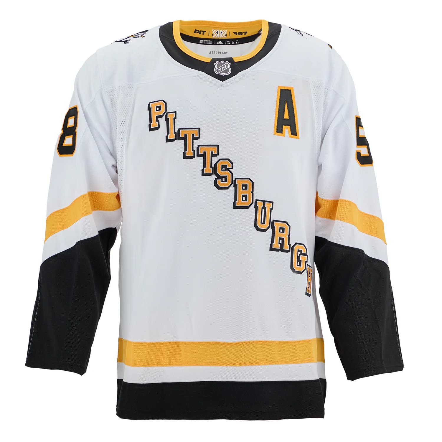 Kris Letang Signed Pittsburgh Penguins Reverse Retro adidas Jersey Kris Letang Jersey reverse-retro-adidas, Pittsburgh Penguins, view 2, supplier stock photo