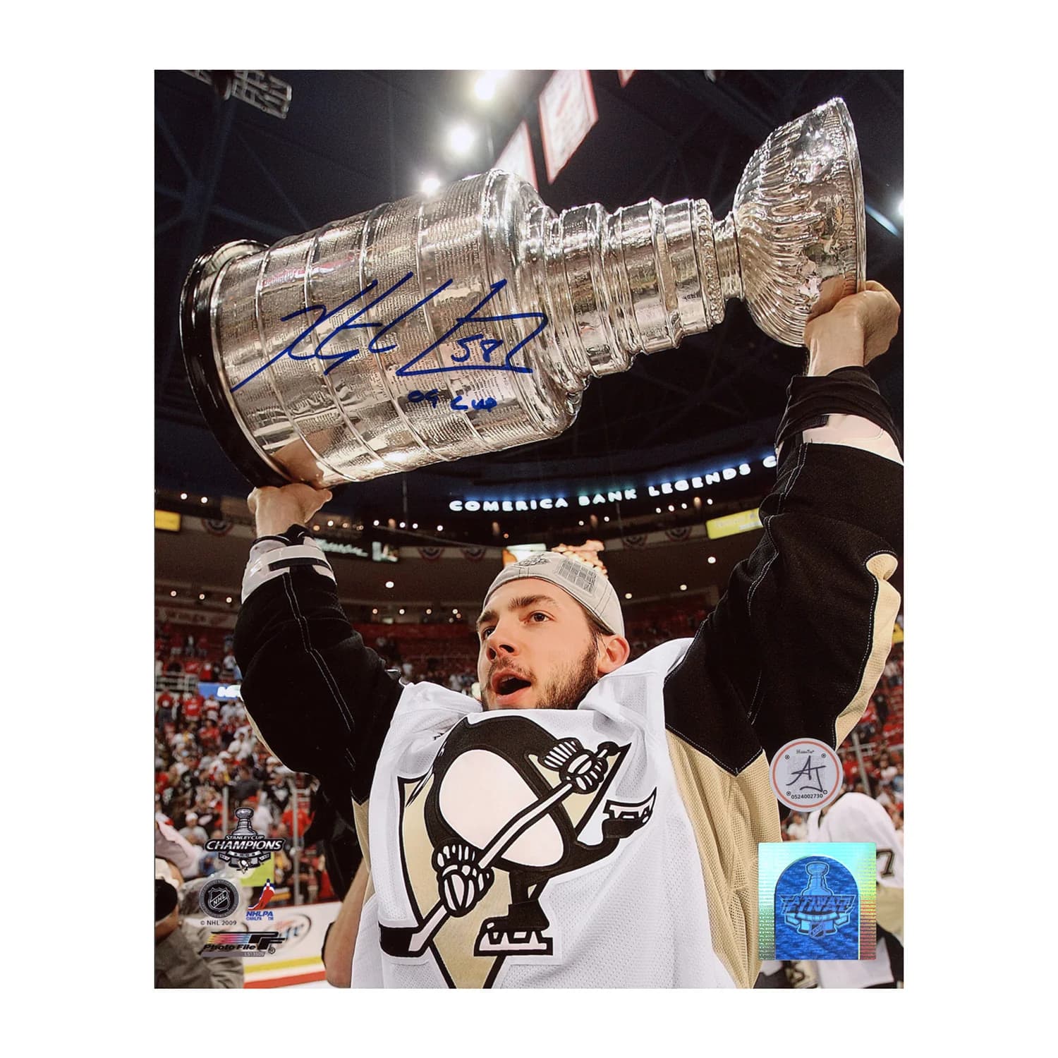 Kris Letang Signed & Inscribed Pittsburgh Penguins 2009 Stanley Cup 8x10 Photo Kris Letang Photo 8x10-kris-letang-inscribed-2009-stanley-cup, Pittsburgh Penguins, supplier stock photo