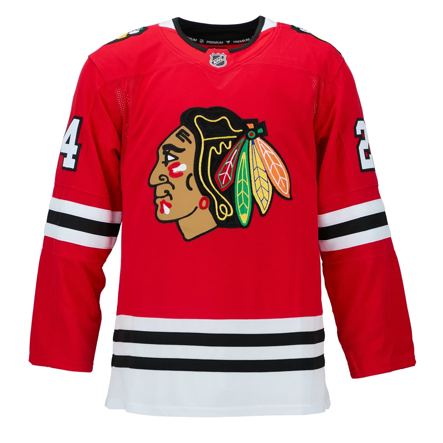 Artyom Levshunov Chicago Blackhawks Signed Draft Day Fanatics Jersey #/24 Artyom Levshunov Jersey draft-day-24, Chicago Blackhawks, view 2, supplier stock photo