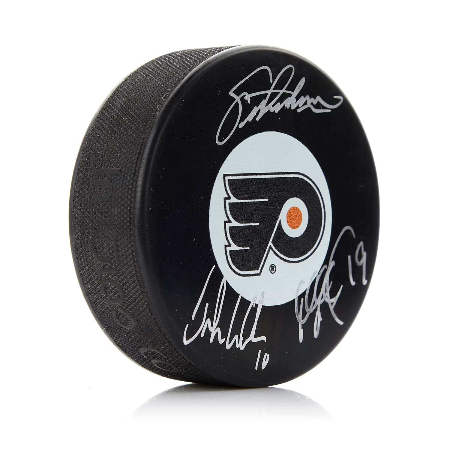 Philadelphia Flyers Triple Signed Legion Of Doom Line Puck Puck triple-legion-doom-line, Philadelphia Flyers, supplier stock photo