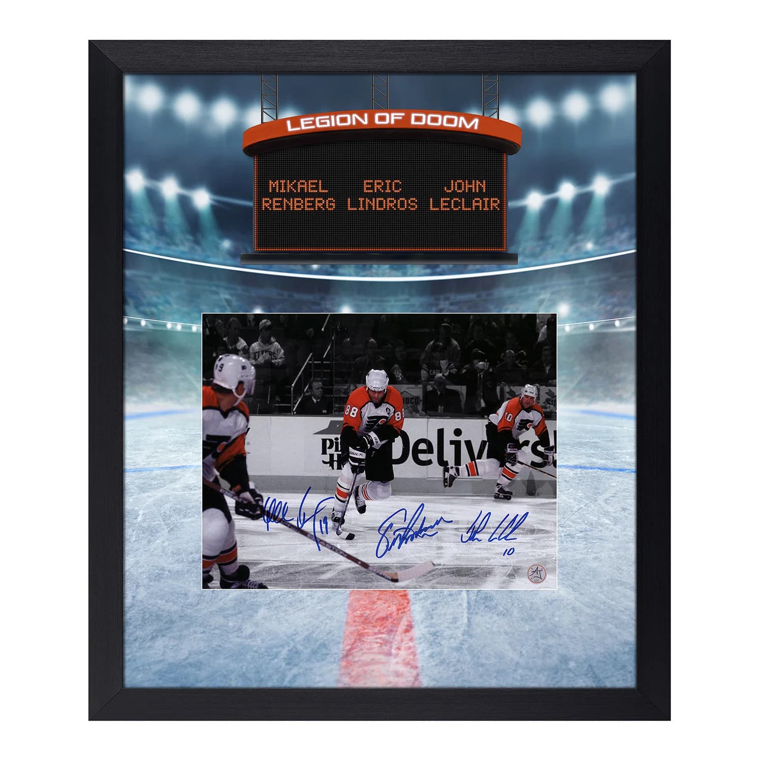 Legion of Doom Signed Philadelphia Flyers 19x23 Frame Other 19x23-legion-doom-frame, Philadelphia Flyers, supplier stock photo
