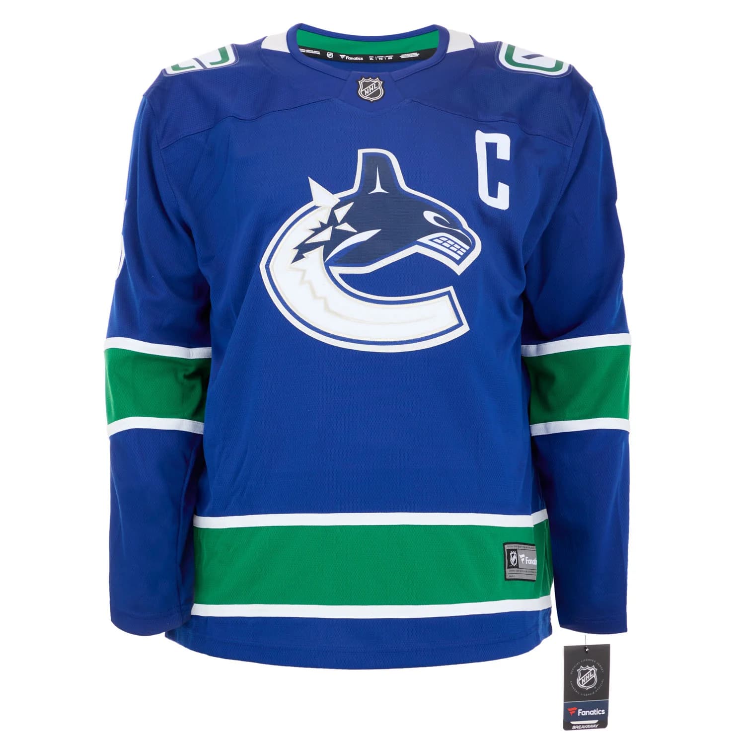 Trevor Linden Autographed Vancouver Canucks Fanatics Breakaway Jersey Trevor Linden Jersey breakaway, Vancouver Canucks, view 2, supplier stock photo