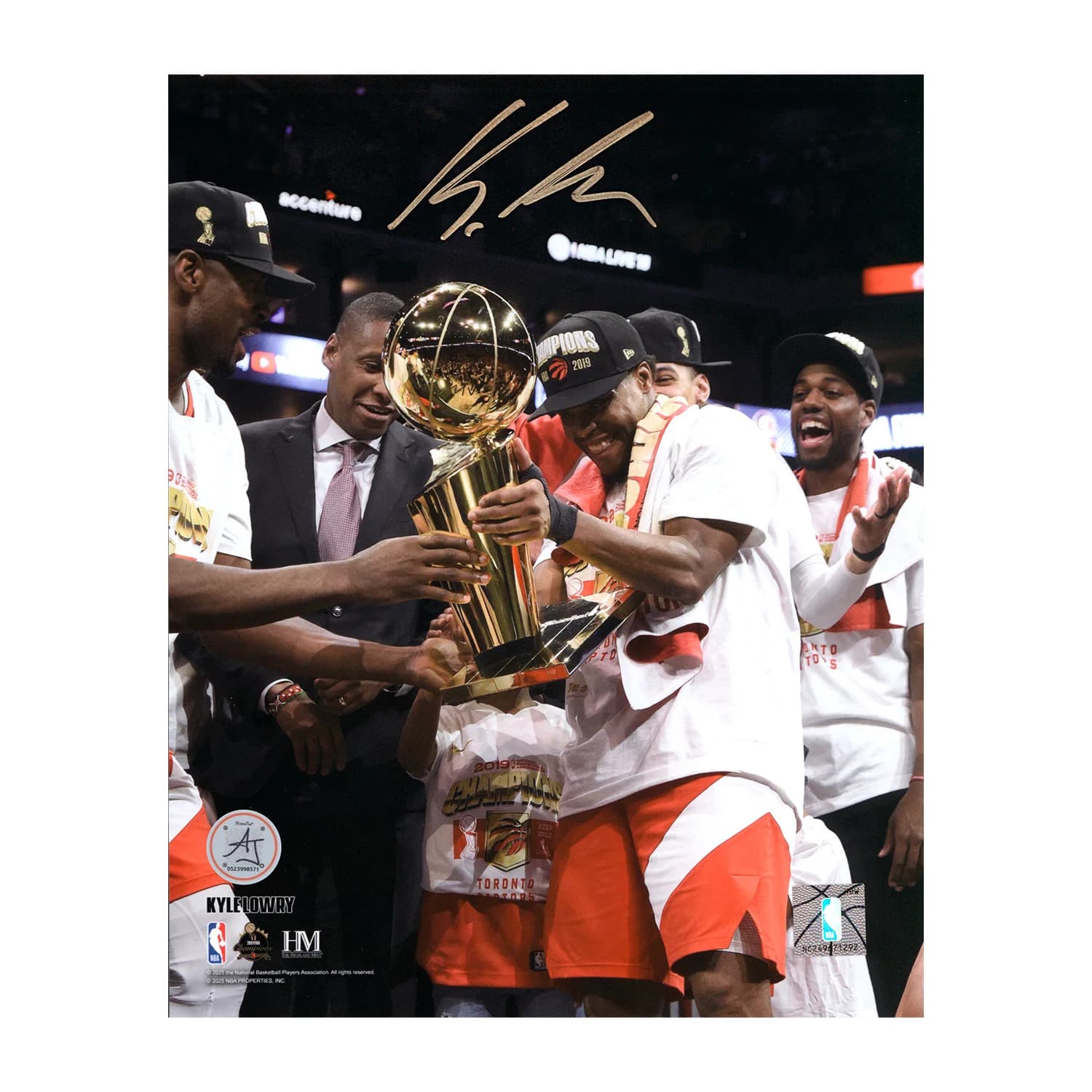 Kyle Lowry Autographed Toronto Raptors Champion 8x10 Photo Kyle Lowry Photo 8x10-kyle-lowry-toronto-raptors-champion, supplier stock photo