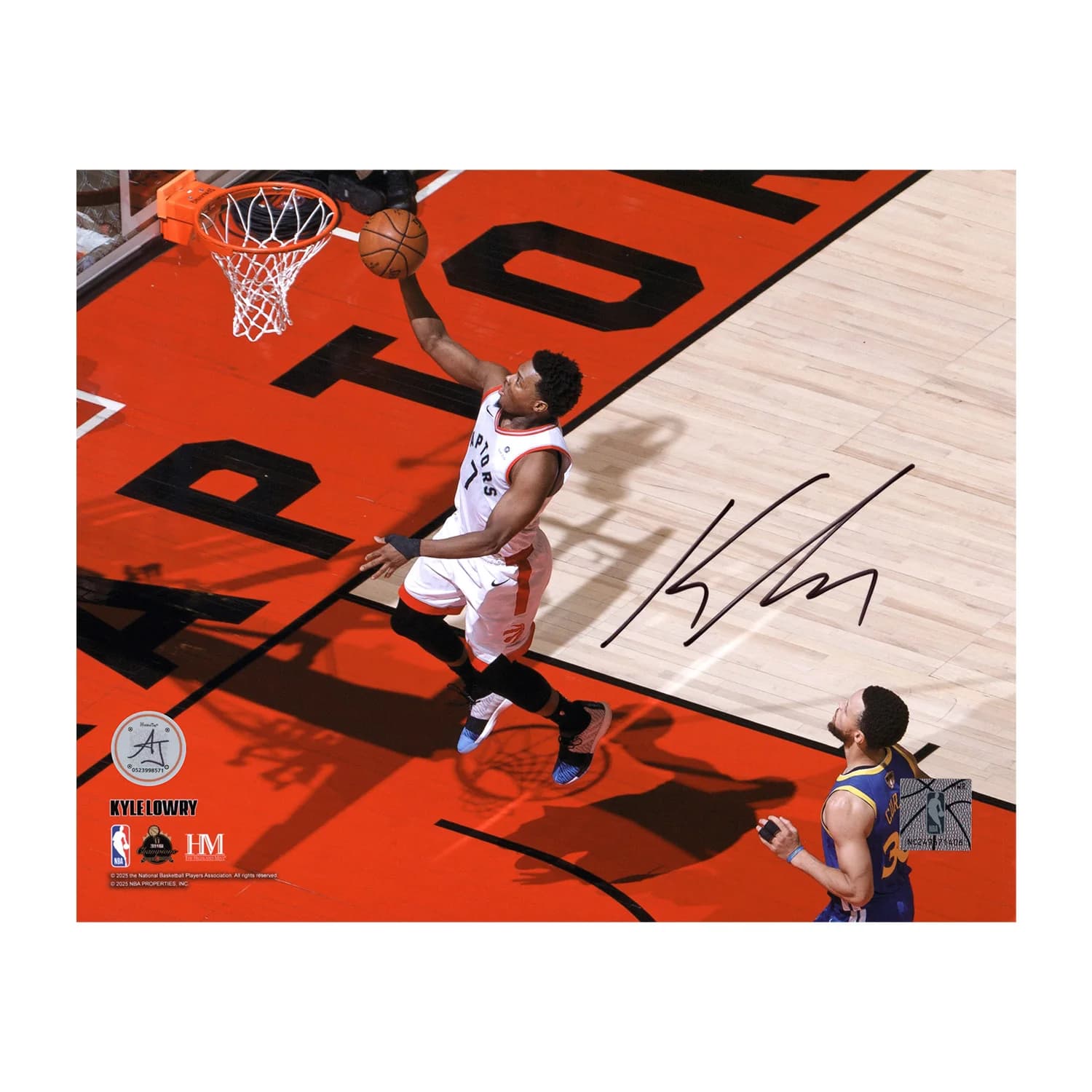 Kyle Lowry Autographed Toronto Raptors Aerial View 8x10 Photo Kyle Lowry Photo 8x10-kyle-lowry-toronto-raptors-aerial-view, supplier stock photo