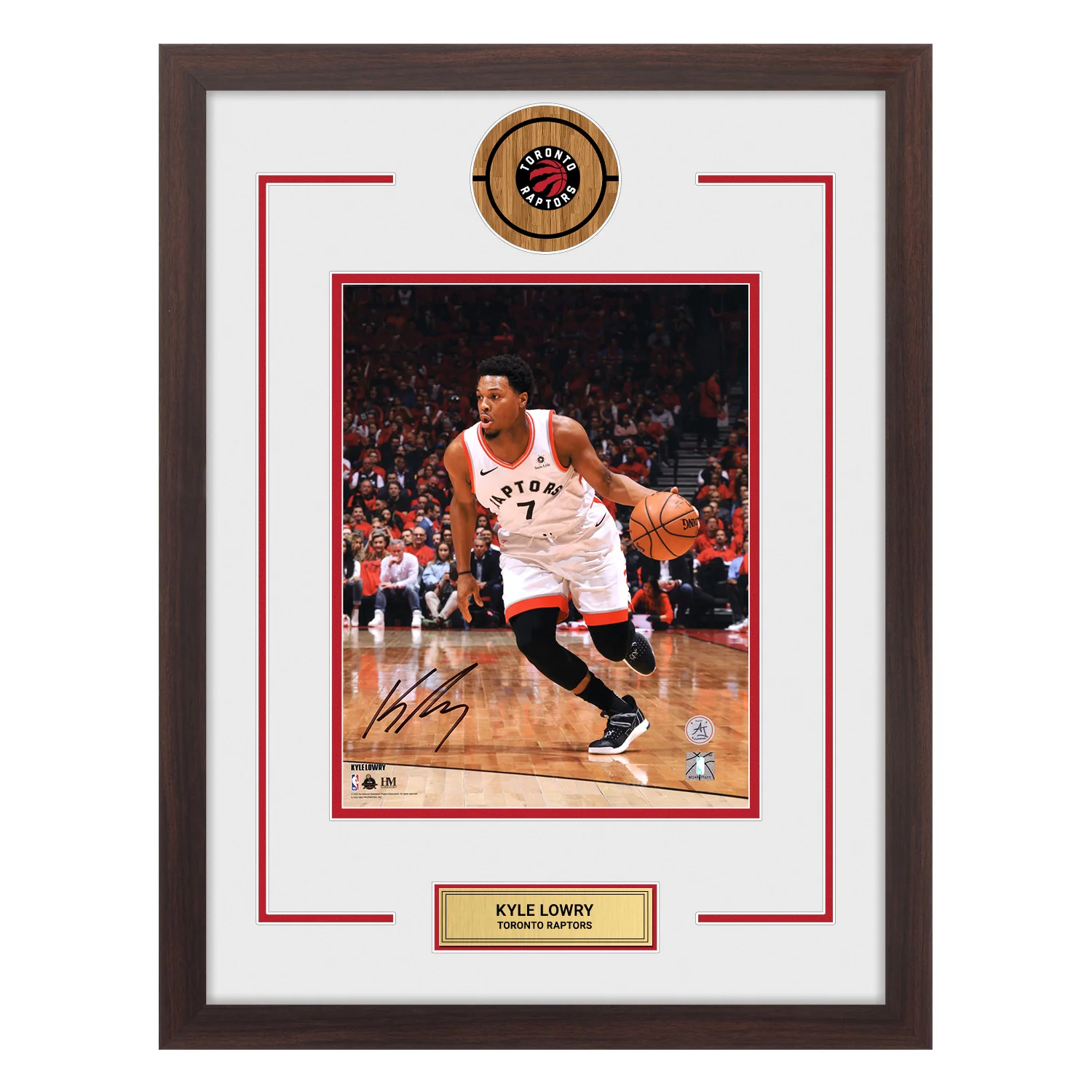 Kyle Lowry Autographed Toronto Raptors Basketball 20x26 Frame Kyle Lowry Ball 20x26-toronto-raptors-basketball-frame, supplier stock photo