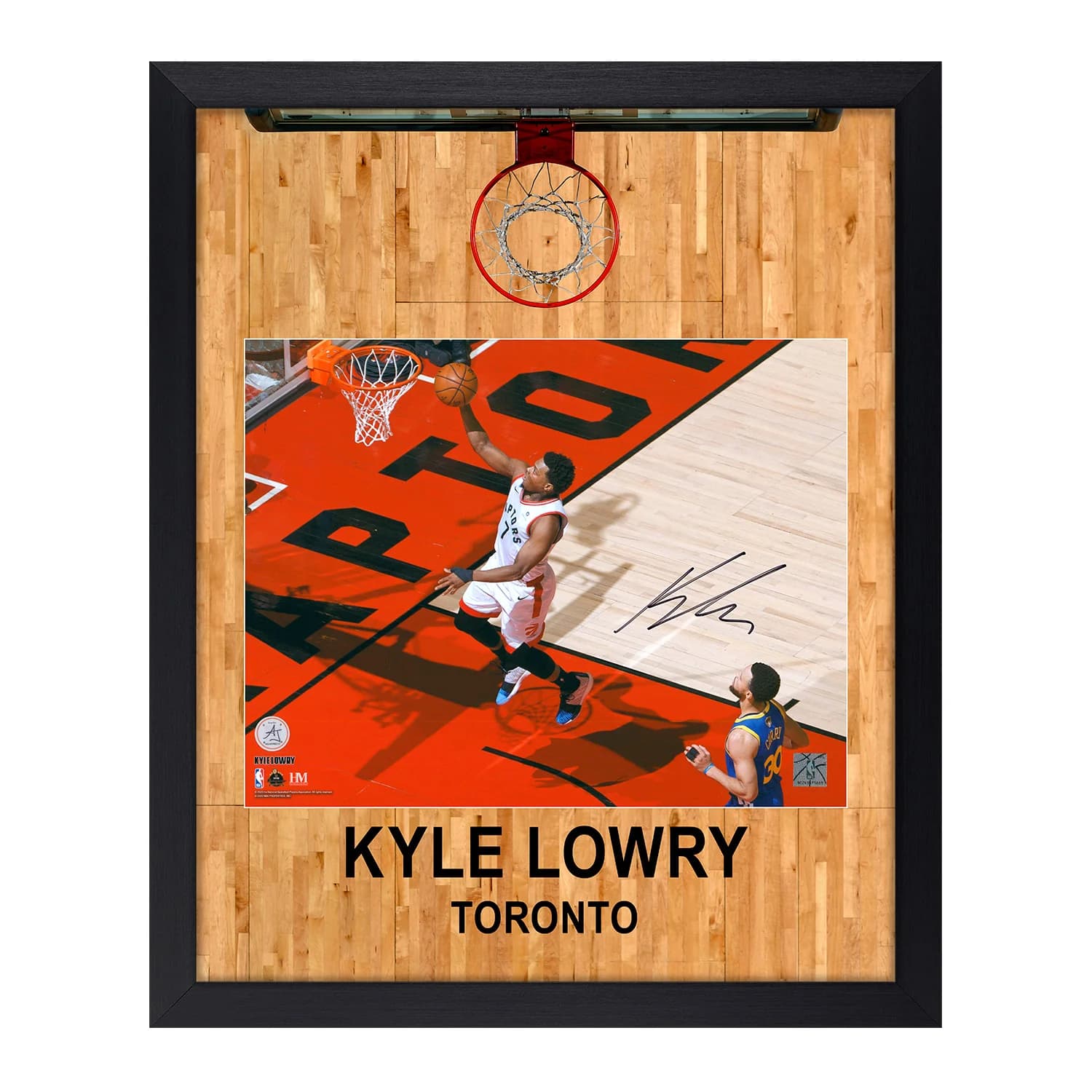 Kyle Lowry Signed Toronto Raptors Aerial Hoop Graphic 18x22 Frame Kyle Lowry Other 18x22-toronto-raptors-aerial-hoop-graphic-frame, supplier stock photo