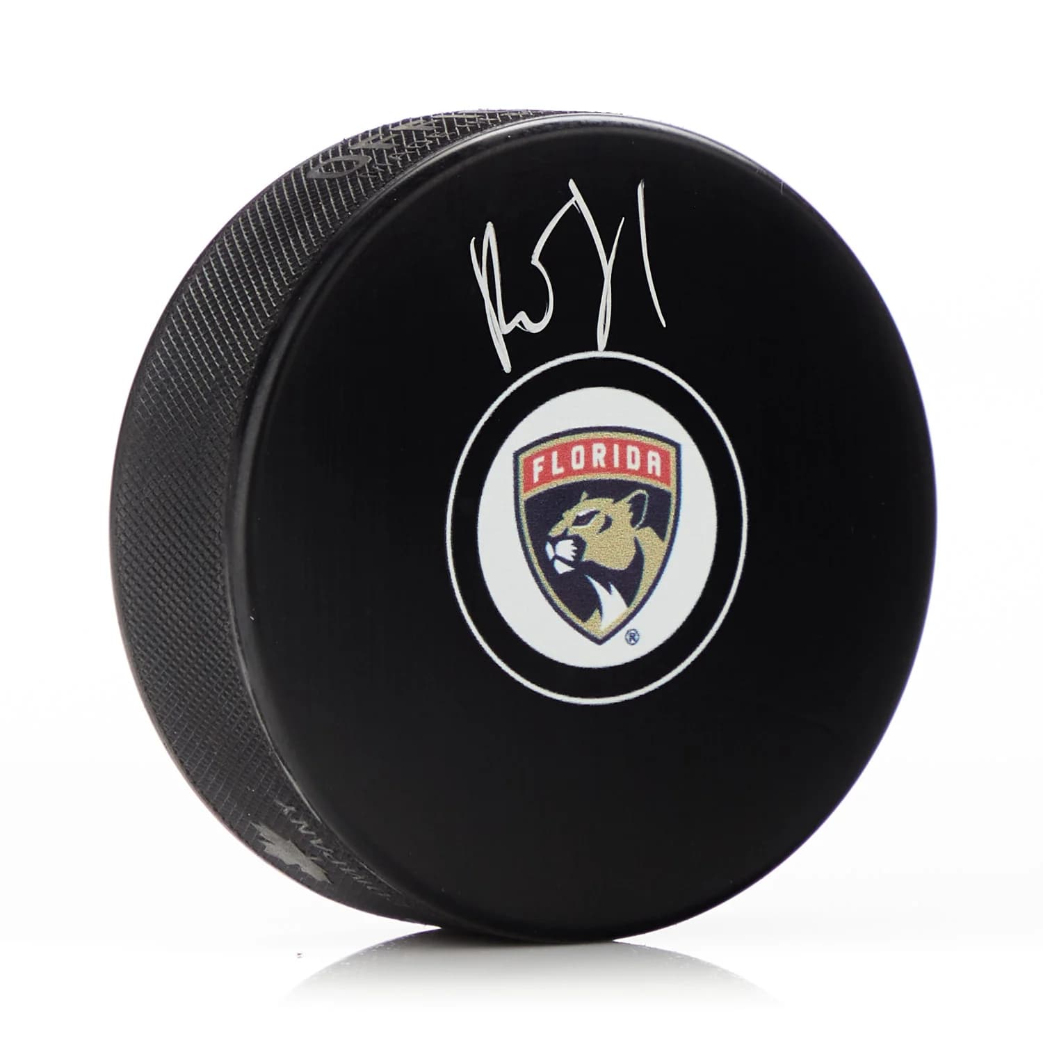 Roberto Luongo Autographed Florida Panthers Hockey Puck Roberto Luongo Puck hockey, Florida Panthers, supplier stock photo