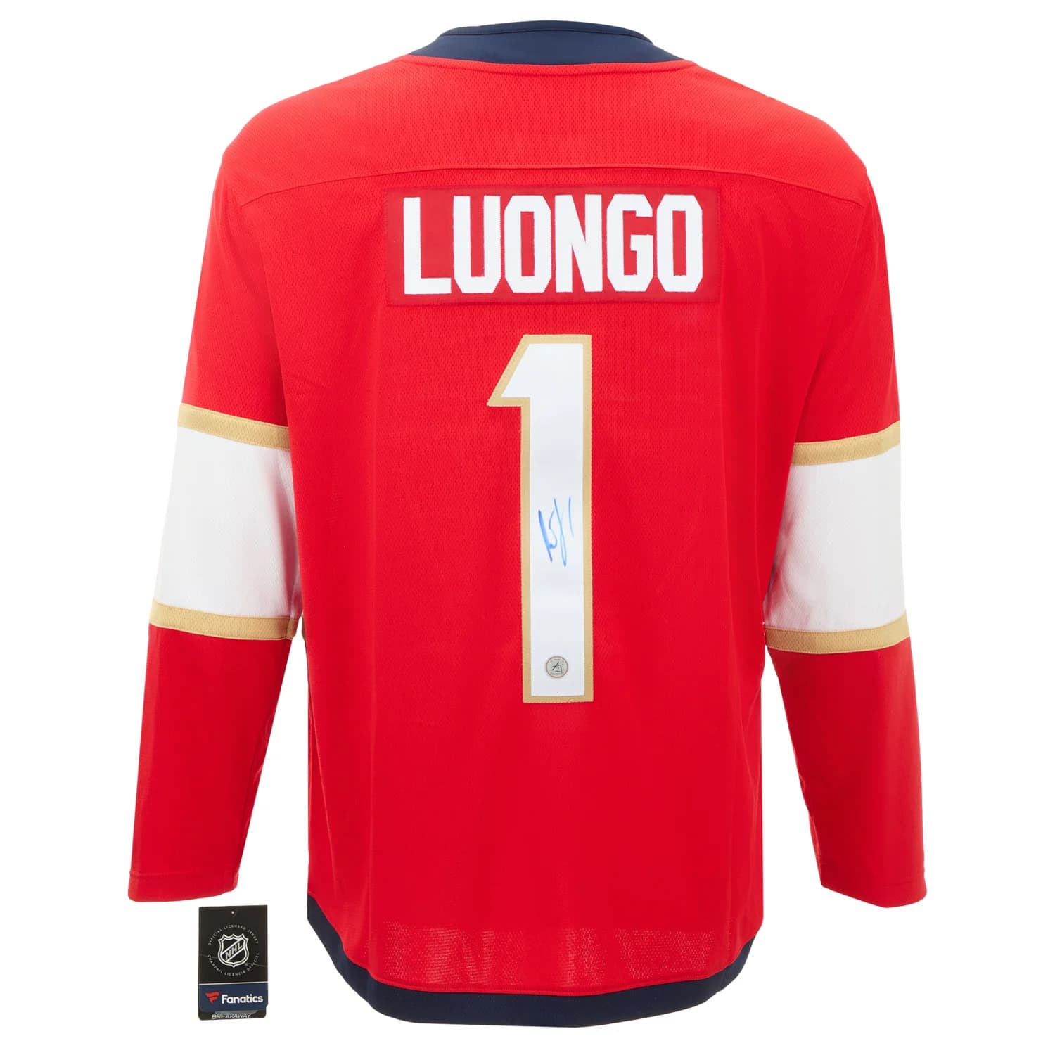 Roberto Luongo Autographed Florida Panthers Fanatics Breakaway Jersey Roberto Luongo Jersey breakaway, Florida Panthers, supplier stock photo
