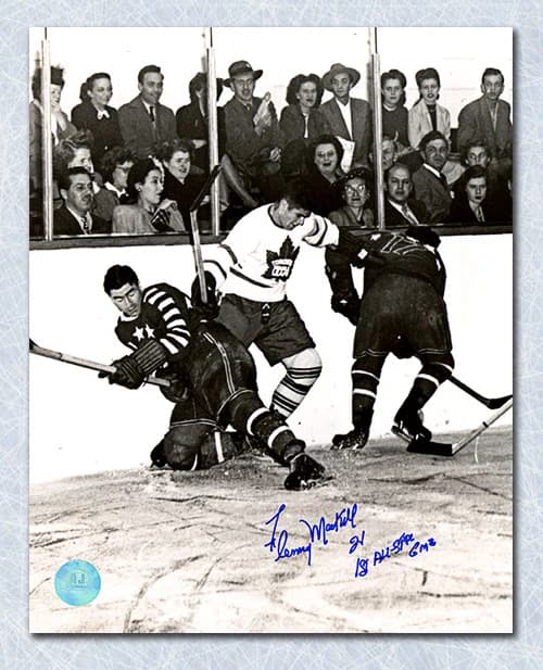 Fleming Mackell Signed NHL All-Star 8x10 Photo Fleming Mackell Photo 8x10-nhl-all-star, supplier stock photo