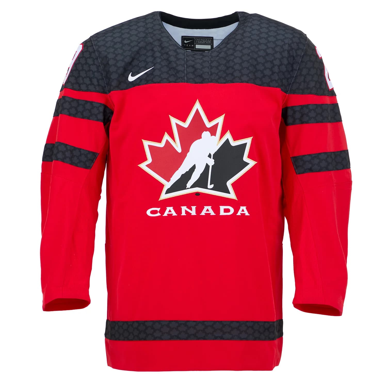 Nathan Mackinnon Autographed Team Canada Red Nike Hockey Jersey Nathan MacKinnon Jersey nathan-mackinnon-team-canada-red-nike, view 2, supplier stock photo