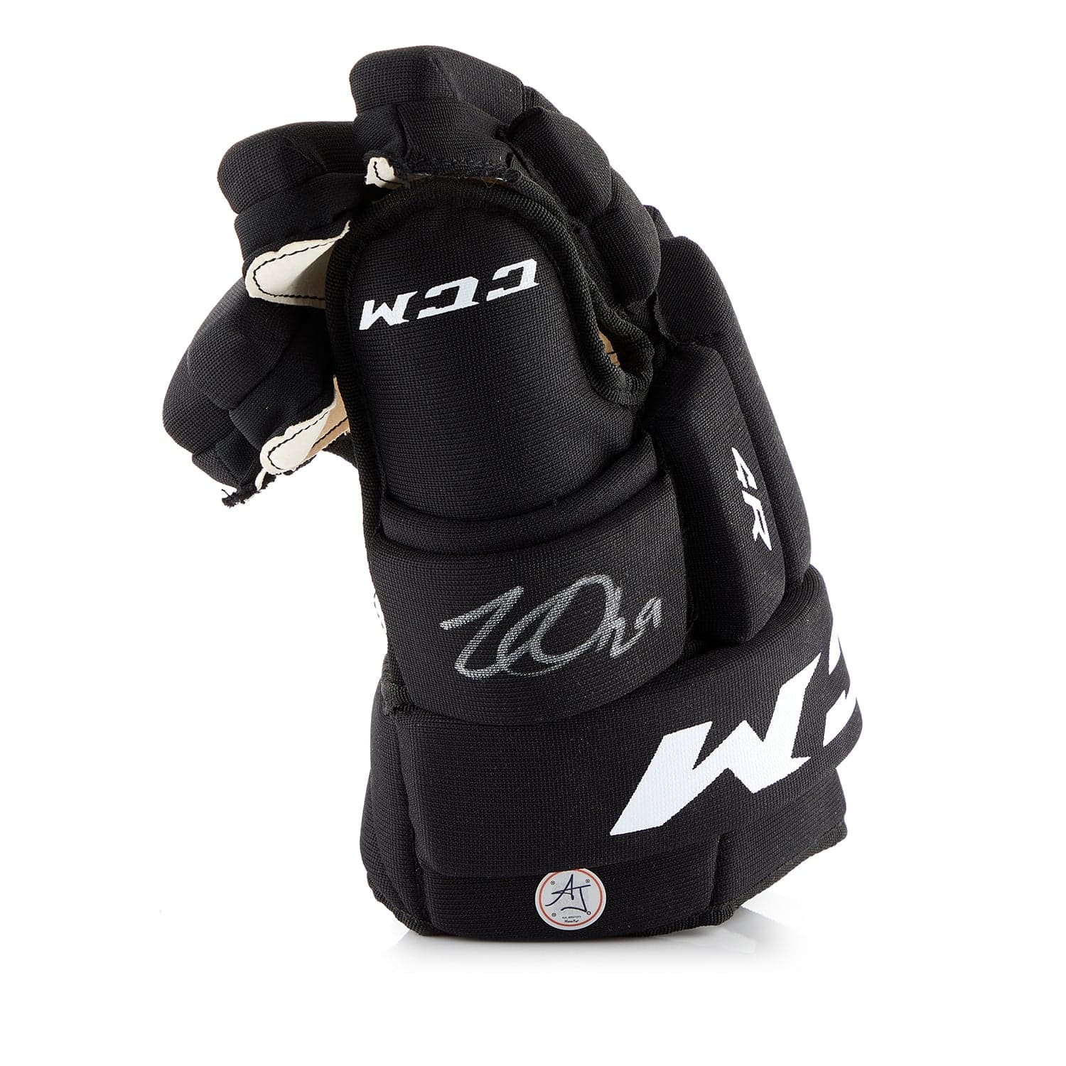 Nathan MacKinnon Signed Black CCM 4R Hockey Glove Nathan MacKinnon Glove nathan-mackinnon-black-ccm-4r-hockey, supplier stock photo
