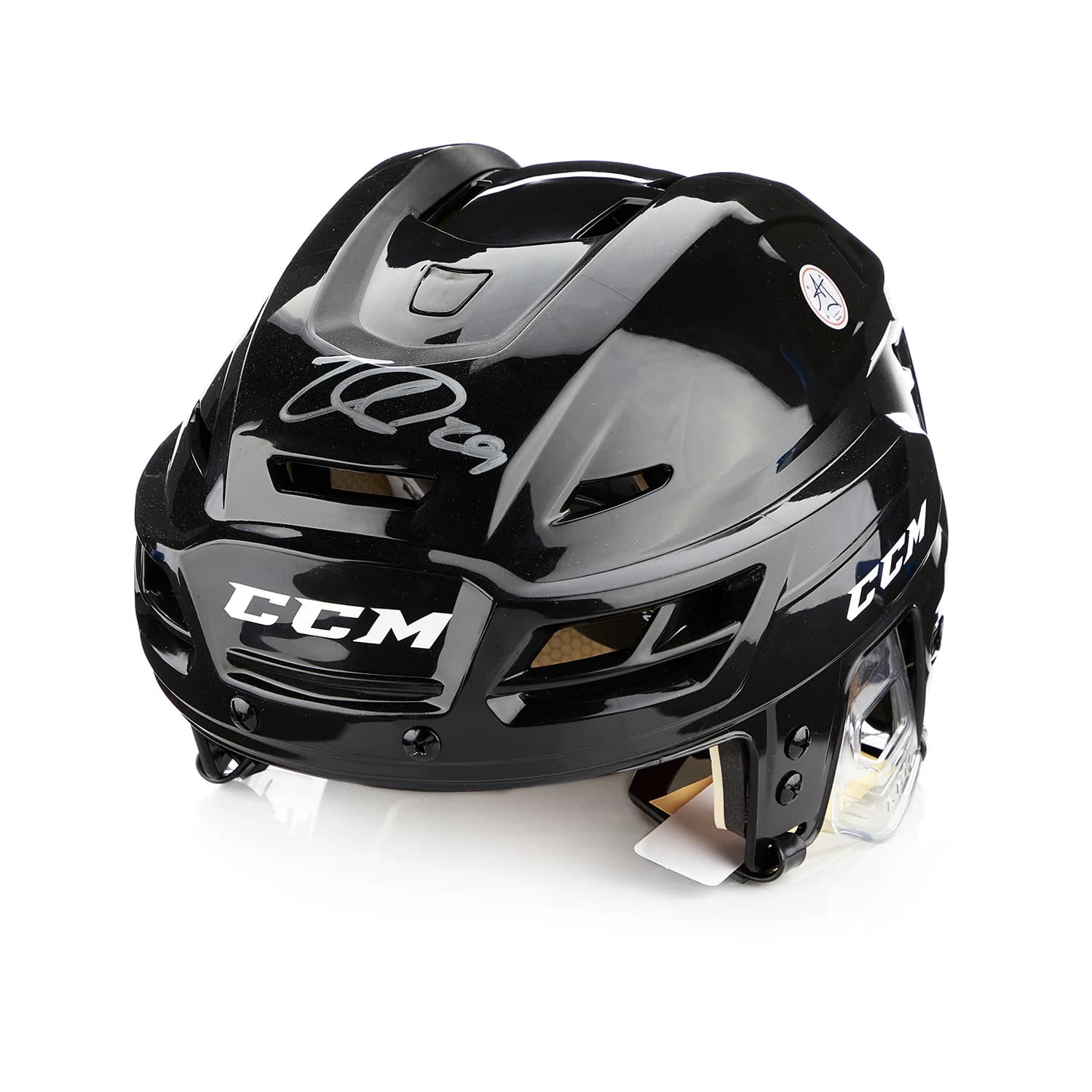 Nathan MacKinnon Signed Black CCM Tacks Hockey Helmet Nathan MacKinnon Helmet nathan-mackinnon-black-ccm-tacks-hockey, supplier stock photo