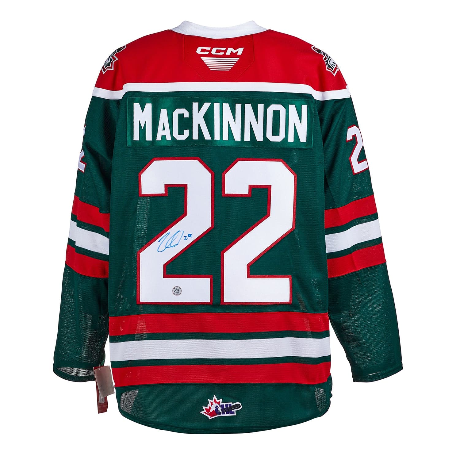Nathan MacKinnon Signed Halifax Mooseheads CHL CCM Jersey Nathan MacKinnon Jersey halifax-mooseheads-chl-ccm, supplier stock photo
