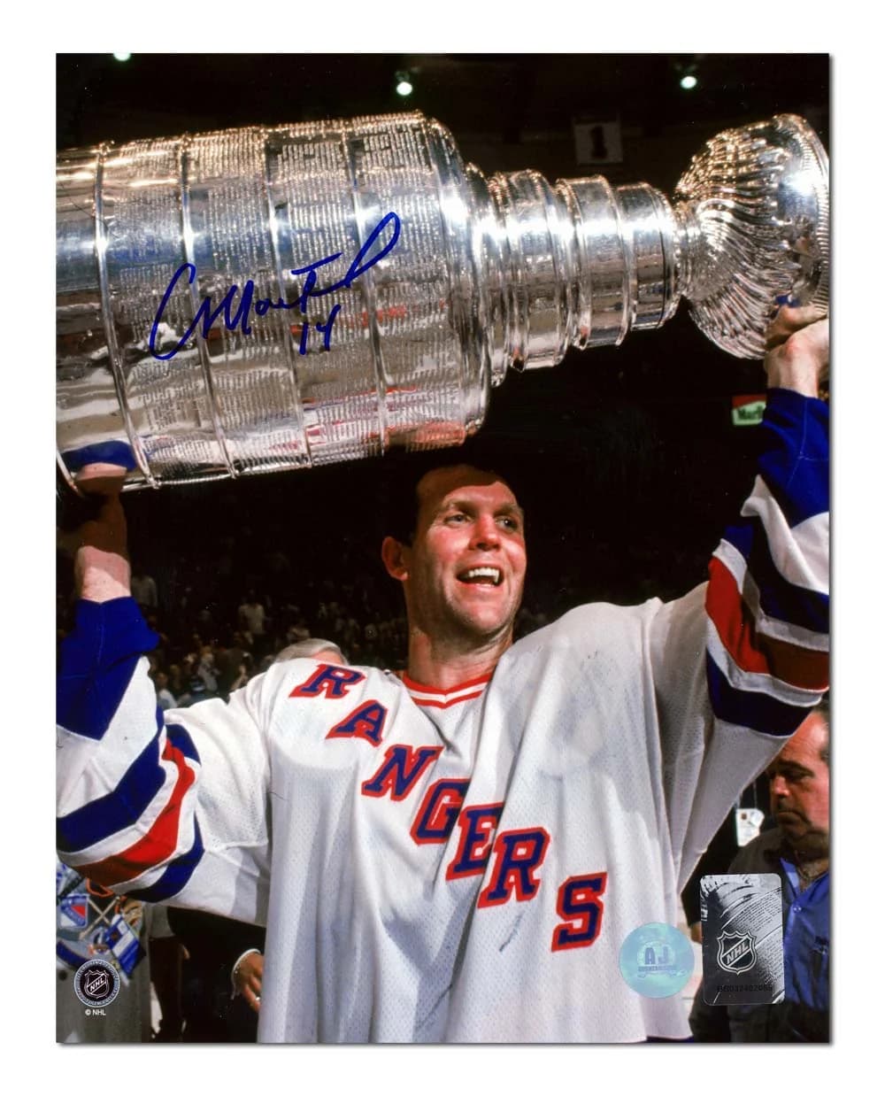 Craig MacTavish Autographed New York Rangers 1994 Stanley Cup 8x10 Photo Craig MacTavish Photo 8x10-1994-stanley-cup, New York Rangers, supplier stock photo