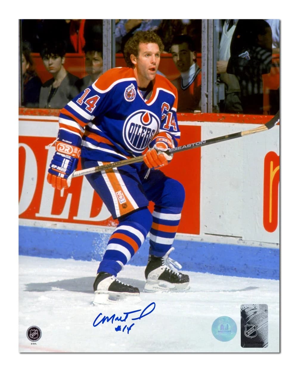 Craig MacTavish Autographed Edmonton Oilers Captain 8x10 Photo Craig MacTavish Photo 8x10-captain, Edmonton Oilers, supplier stock photo