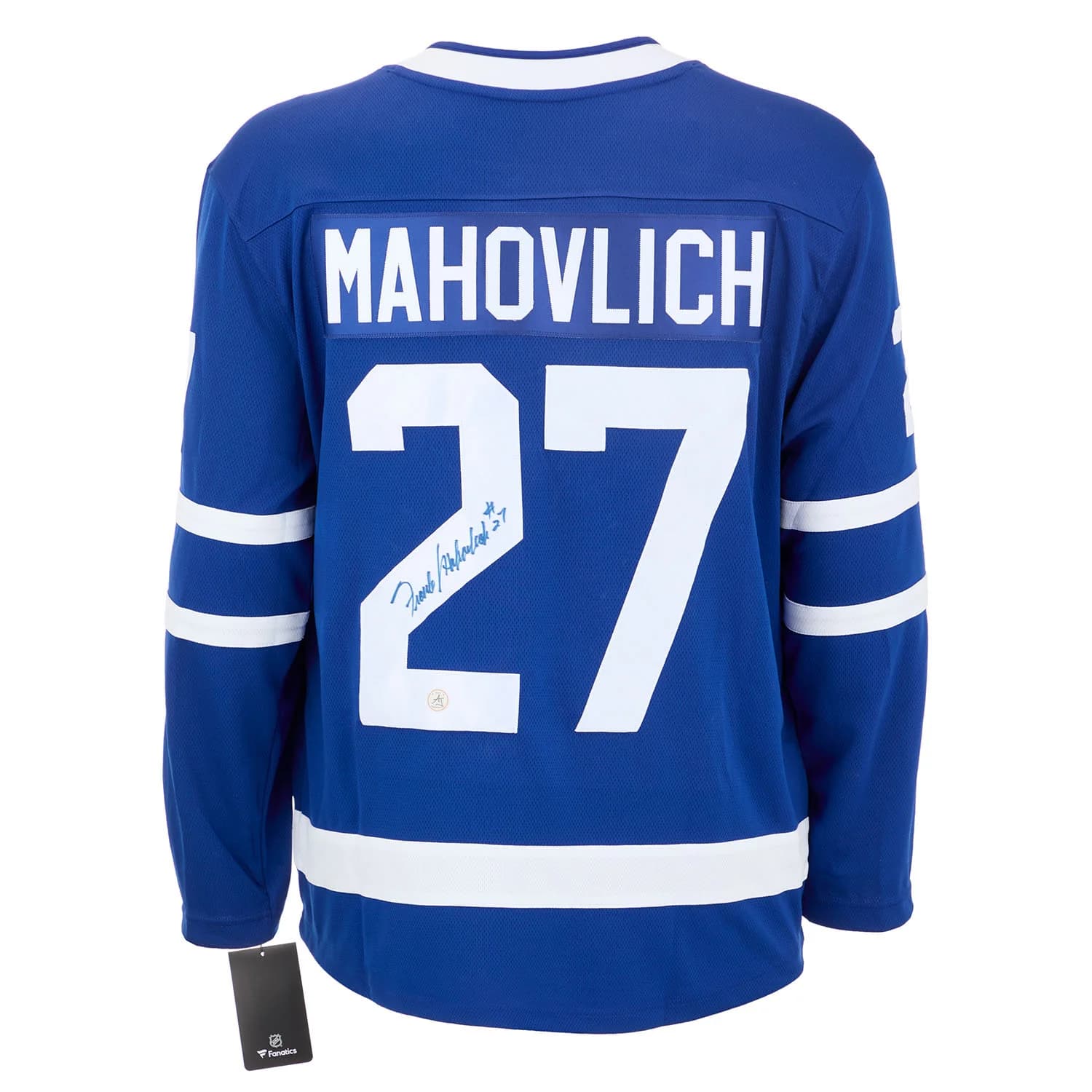 Frank Mahovlich Autographed Toronto Maple Leafs Fanatics Breakaway Jersey Frank Mahovlich Jersey breakaway, Toronto Maple Leafs, supplier stock photo