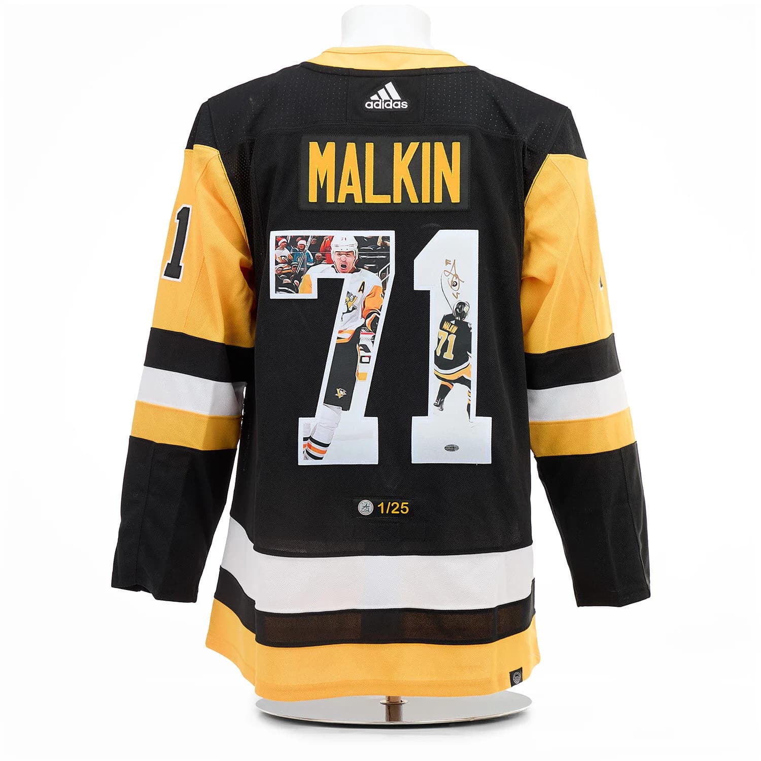 Evgeni Malkin Signed Pittsburgh Penguins Oil Paint Style Art Jersey #1/25 Evgeni Malkin Jersey evgeni-malkin-oil-paint-style-art, Pittsburgh Penguins, supplier stock photo