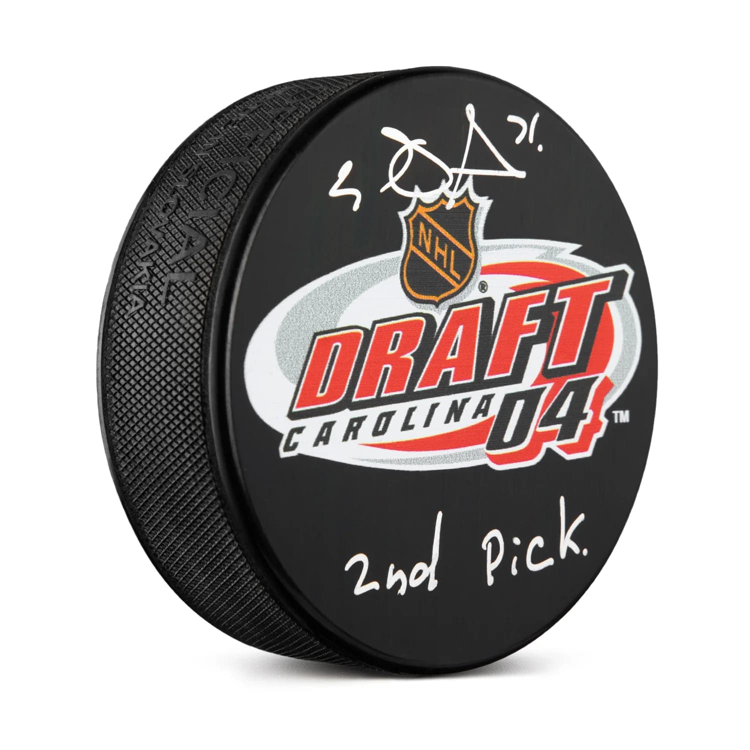 Evgeni Malkin Signed 2004 NHL Entry Draft Puck with 2nd Pick Note Evgeni Malkin Puck evgeni-malkin-2004-nhl-entry-draft, supplier stock photo