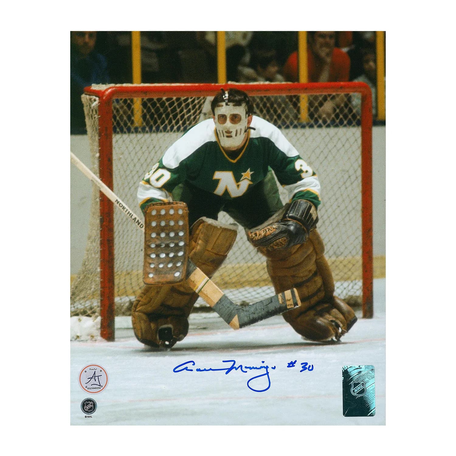 Cesare Maniago Minnesota North Stars Autographed Goalie 8x10 Photo Cesare Maniago Photo 8x10-minnesota-north-stars-goalie, supplier stock photo