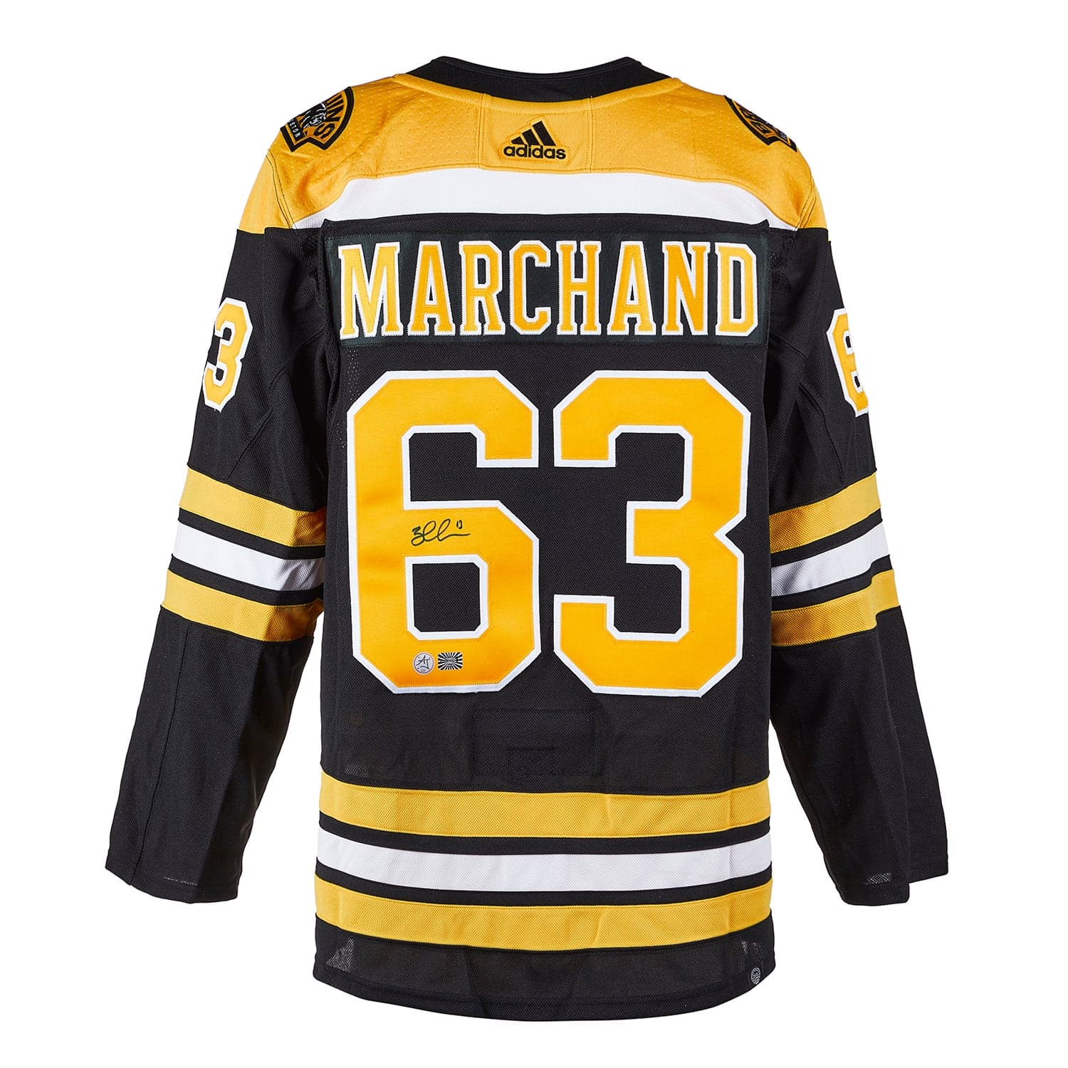 Brad Marchand Autographed Boston Bruins adidas Jersey Brad Marchand Jersey adidas, Boston Bruins, supplier stock photo