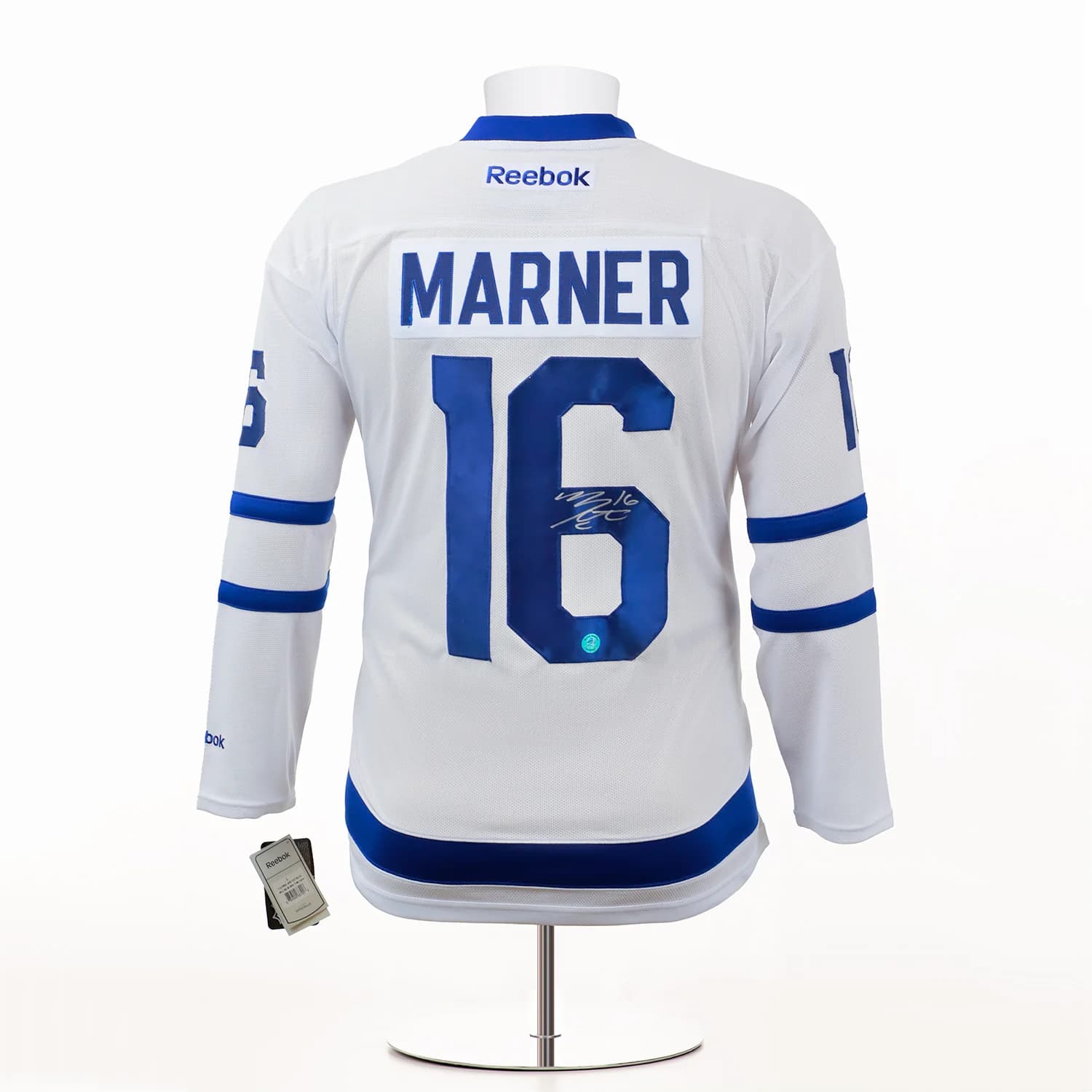 Mitch Marner Signed Toronto Maple Leafs 1st Game White Vintage Reebok Jersey Mitch Marner Jersey mitch-marner-toronto-maple-leafs-1st, Toronto Maple Leafs, supplier stock photo