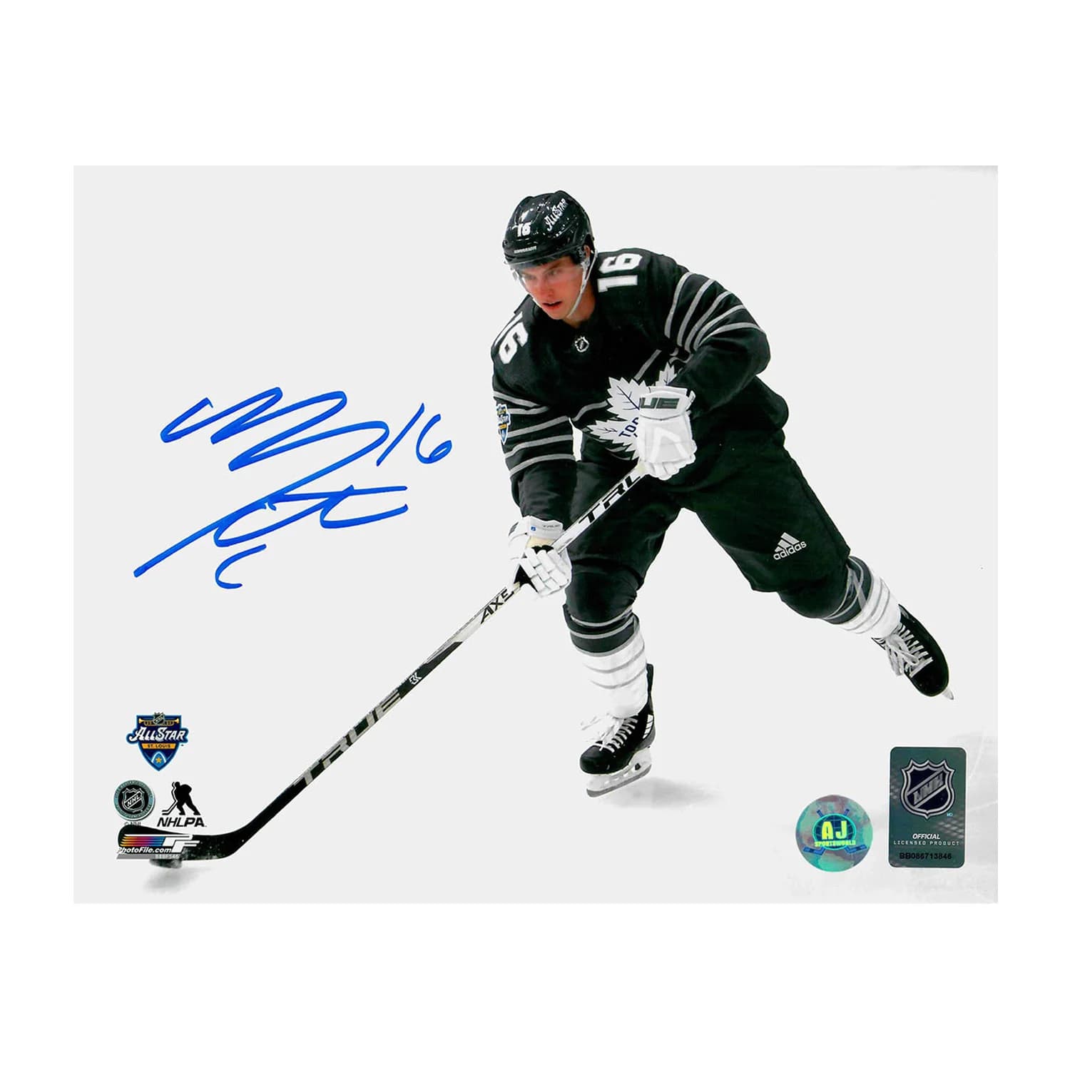 Mitch Marner Autographed NHL All-Star 8x10 Photo Mitch Marner Photo 8x10-nhl-all-star, supplier stock photo