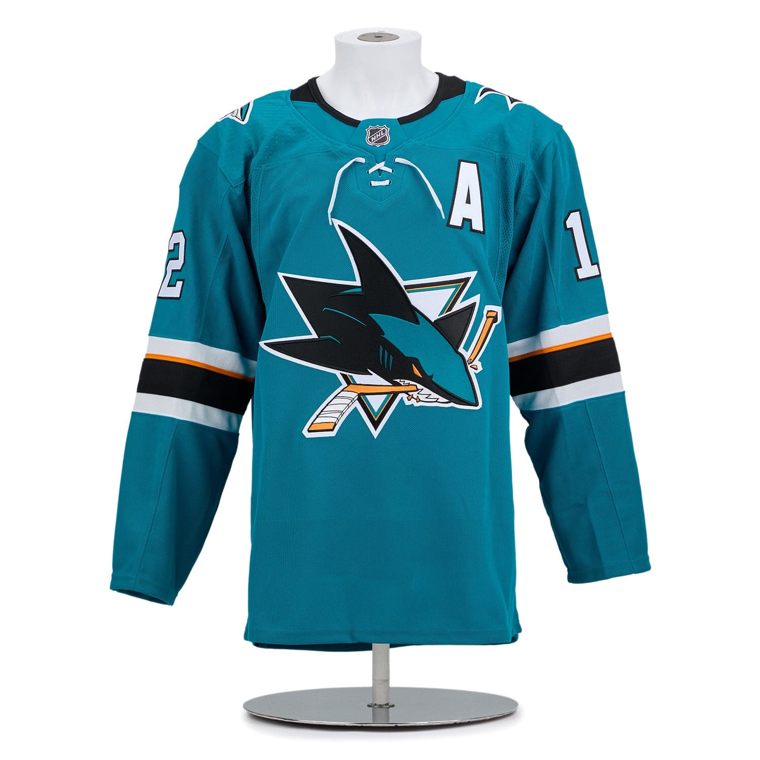 Patrick Marleau Signed San Jose Sharks Comic Book Art Jersey #1/12 Patrick Marleau Jersey patrick-marleau-san-jose-sharks-comic, San Jose Sharks, view 2, supplier stock photo