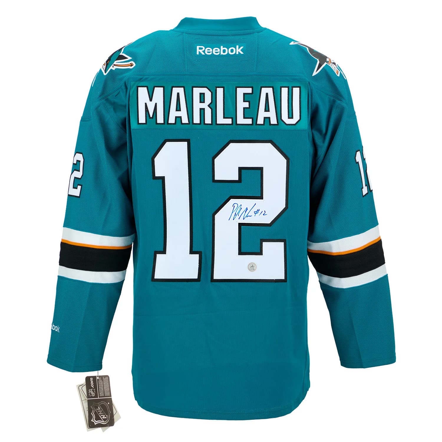 Patrick Marleau Signed San Jose Sharks Vintage Reebok Jersey Patrick Marleau Jersey patrick-marleau-san-jose-sharks-vintage, San Jose Sharks, supplier stock photo