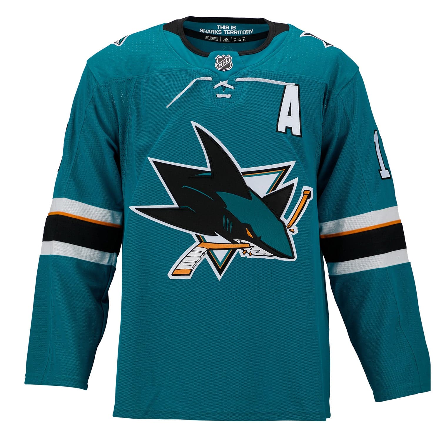 Patrick Marleau San Jose Sharks Signed & Dated Last Game adidas Jersey #/12 Patrick Marleau Jersey patrick-marleau-san-jose-sharks-dated, San Jose Sharks, view 2, supplier stock photo