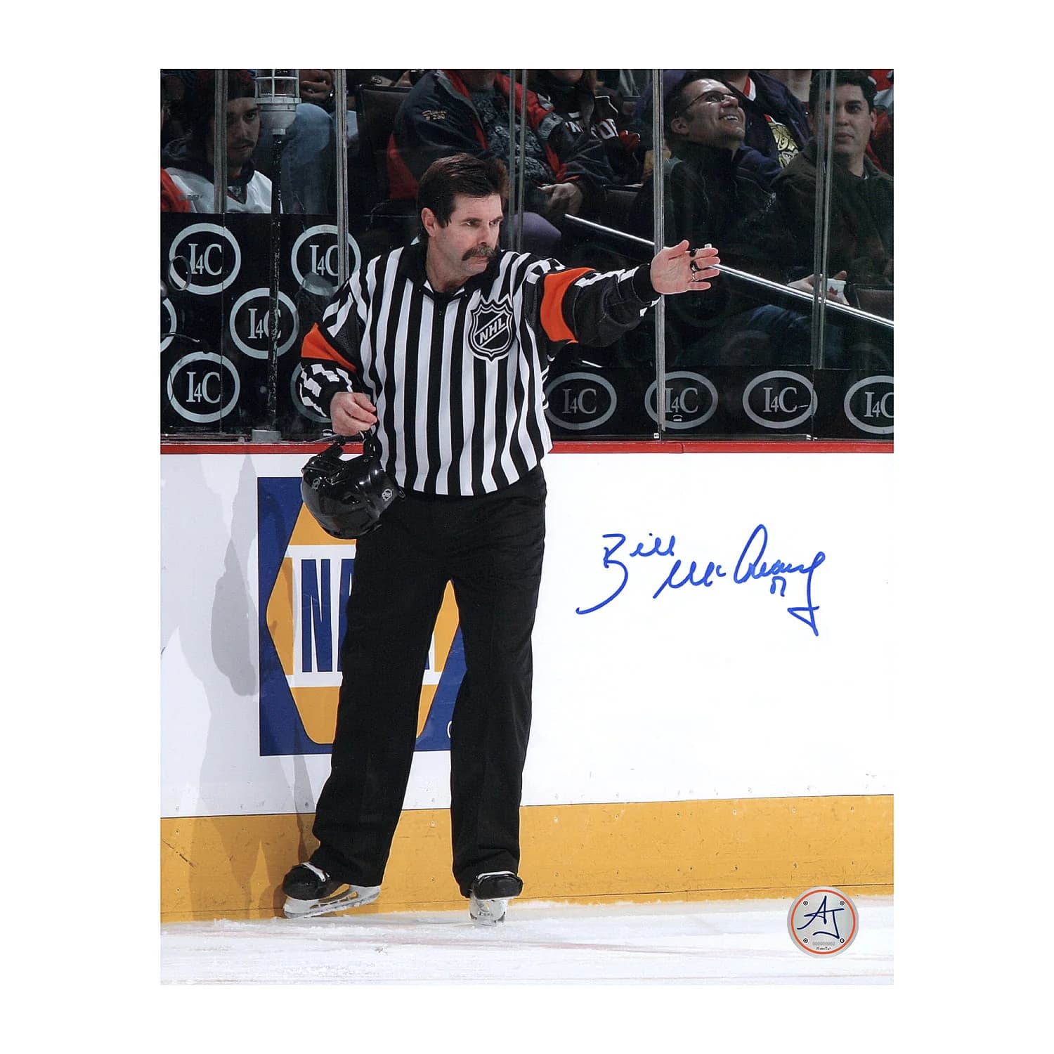 Bill McCreary Autographed NHL 8x10 Photo Bill McCreary Photo 8x10-nhl, supplier stock photo