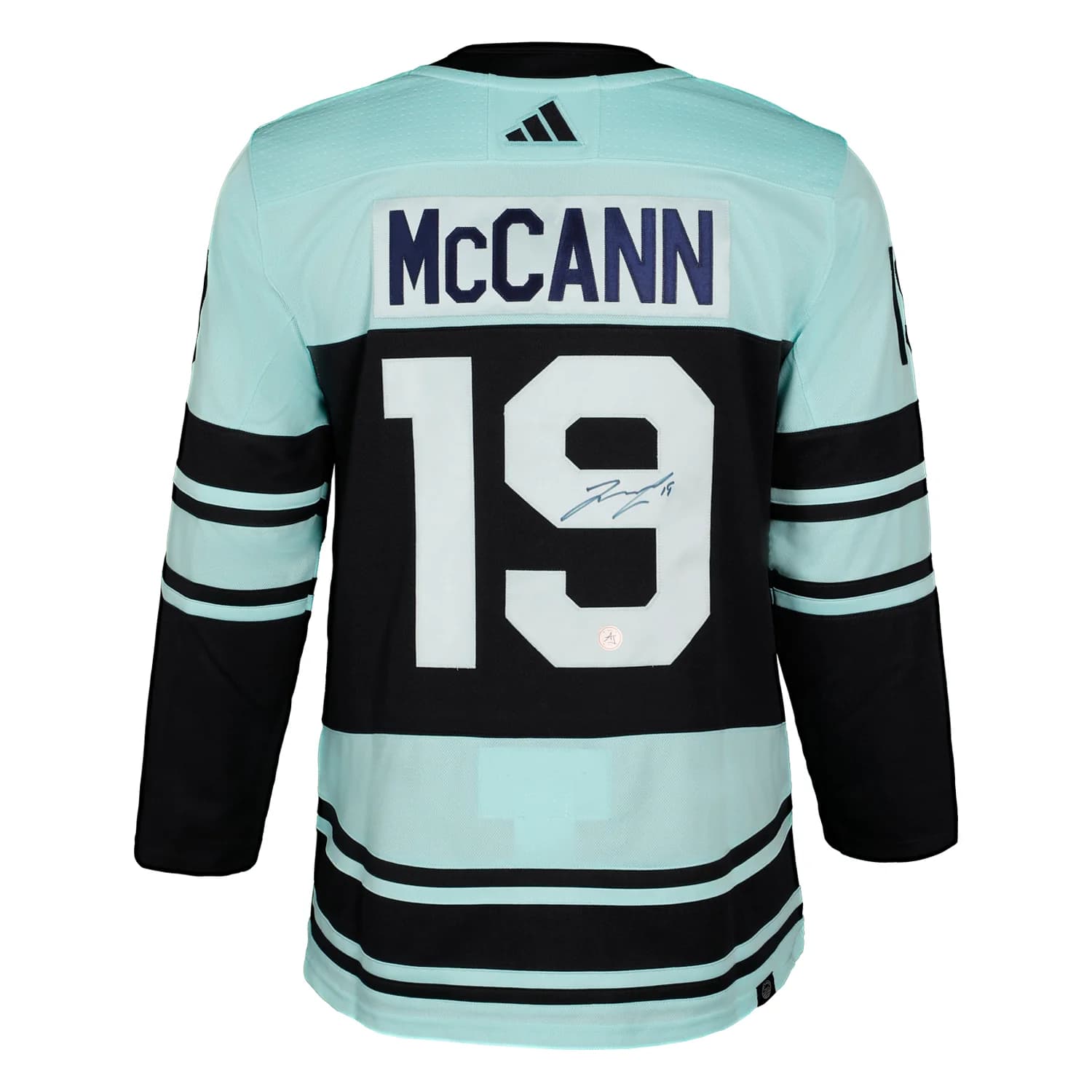 Jared McCann Signed Seattle Kraken Reverse Retro 2.0 adidas Jersey Jared McCann Jersey reverse-retro-2-0-adidas, Seattle Kraken, supplier stock photo