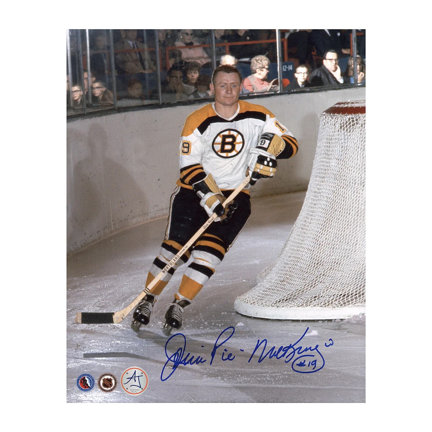 John Mckenzie Signed Boston Bruins Hockey 8x10 Photo John McKenzie Photo 8x10-hockey, Boston Bruins, supplier stock photo