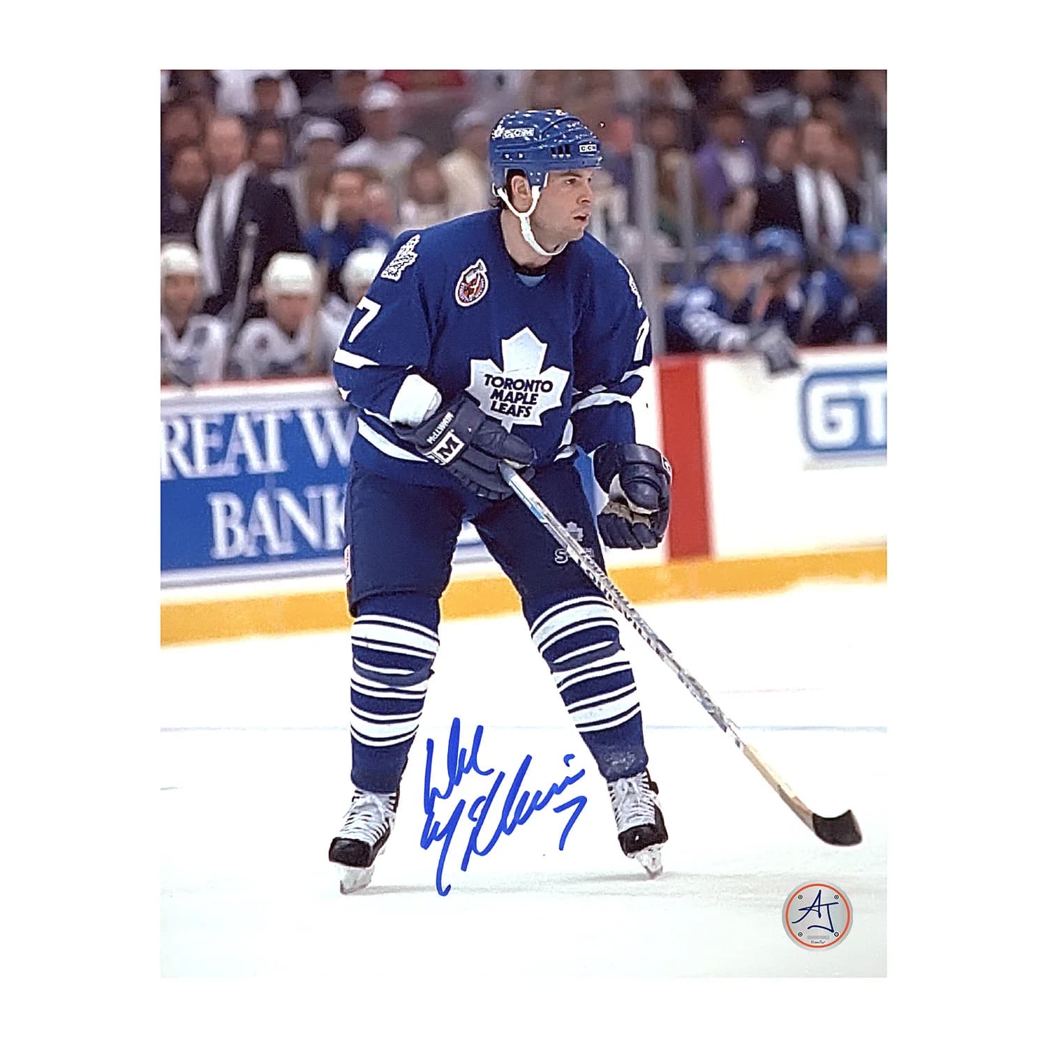 Dave McLlwain Autographed Toronto Maple Leafs Hockey 8x10 Photo Dave McLlwain Photo 8x10-hockey, Toronto Maple Leafs, supplier stock photo