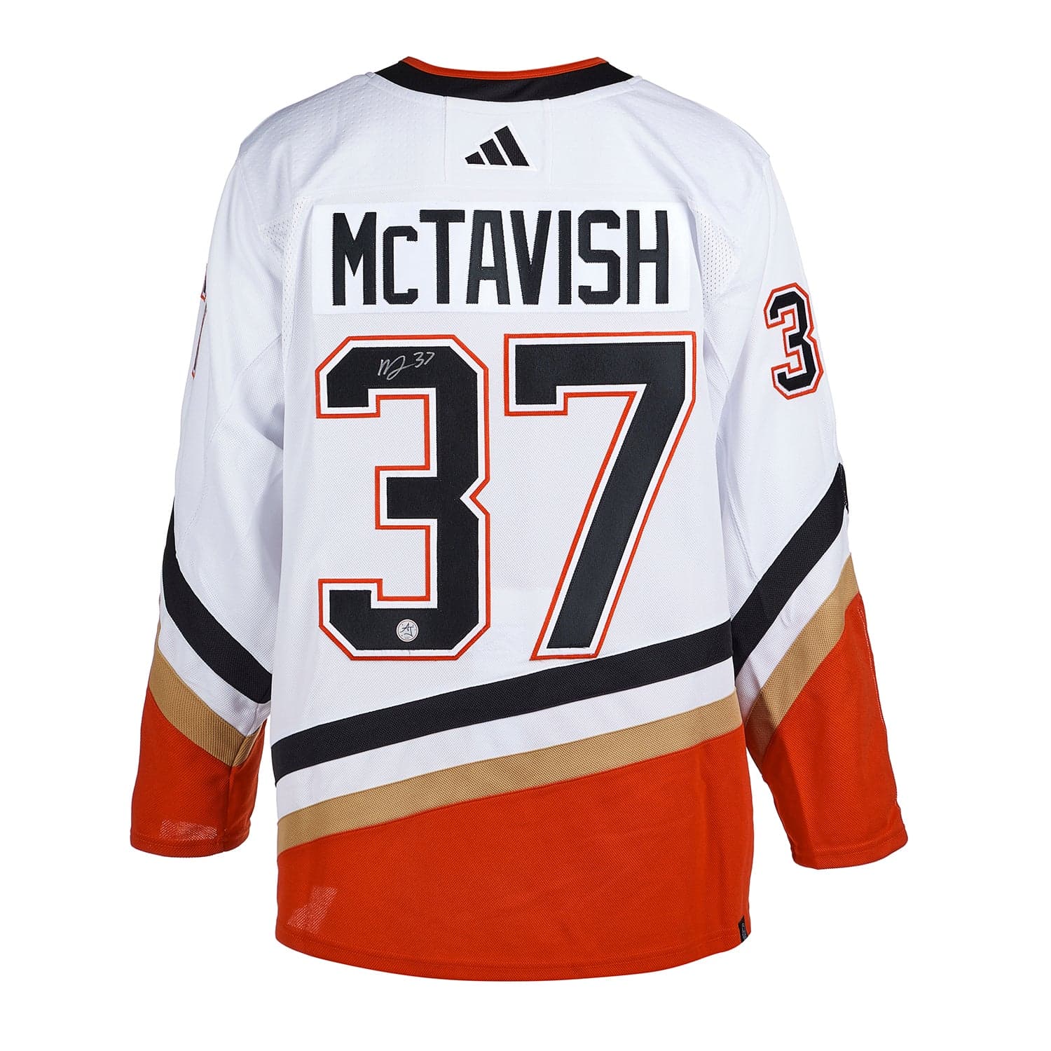 Mason McTavish Signed Anaheim Ducks Reverse Retro 2.0 adidas Jersey Mason McTavish Jersey reverse-retro-2-0-adidas, Anaheim Ducks, supplier stock photo