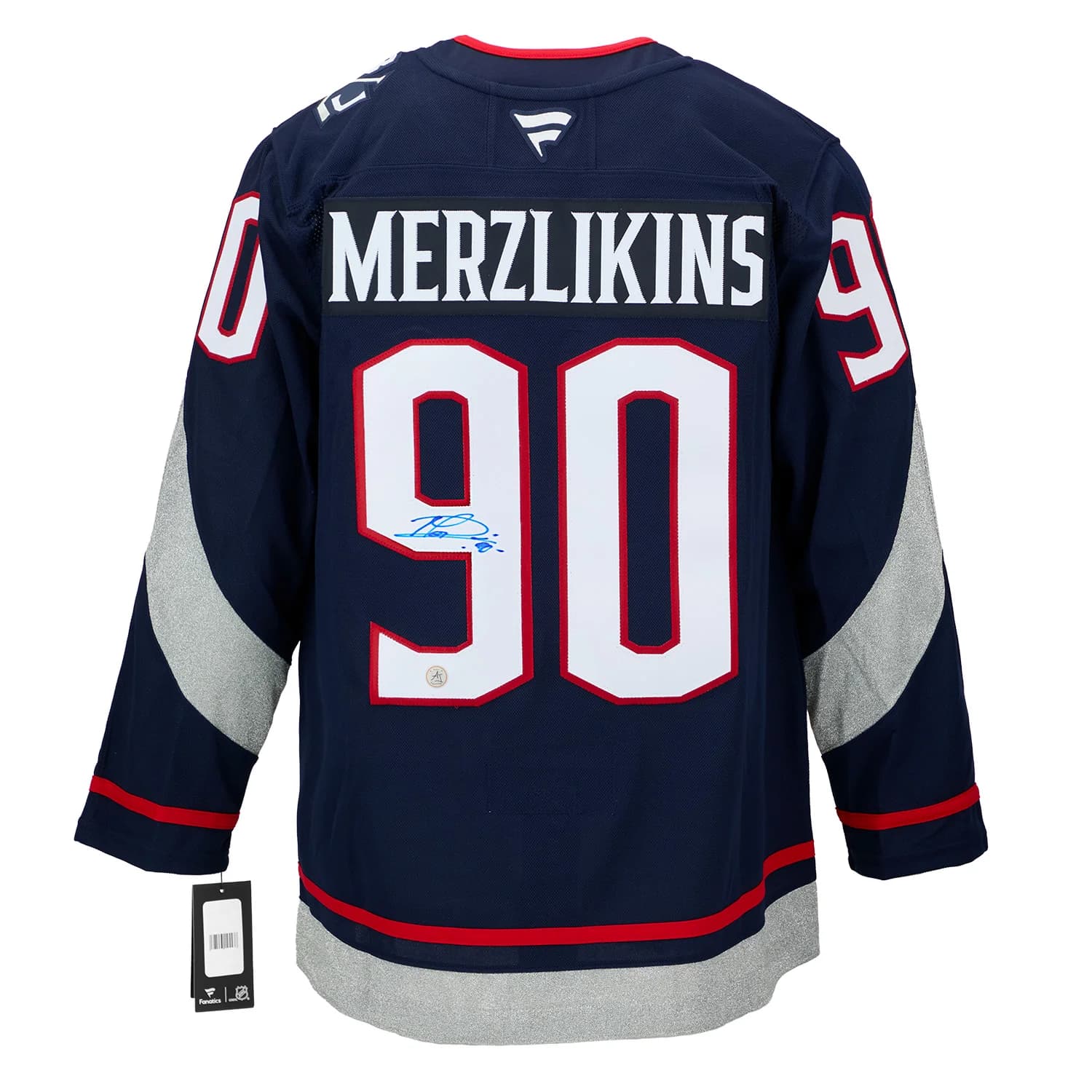 Elvis Merzlikins Signed Columbus Blue Jackets 2025 Stadium Series Jersey Elvis Merzlikins Jersey 2025-stadium-series, Columbus Blue Jackets, supplier stock photo