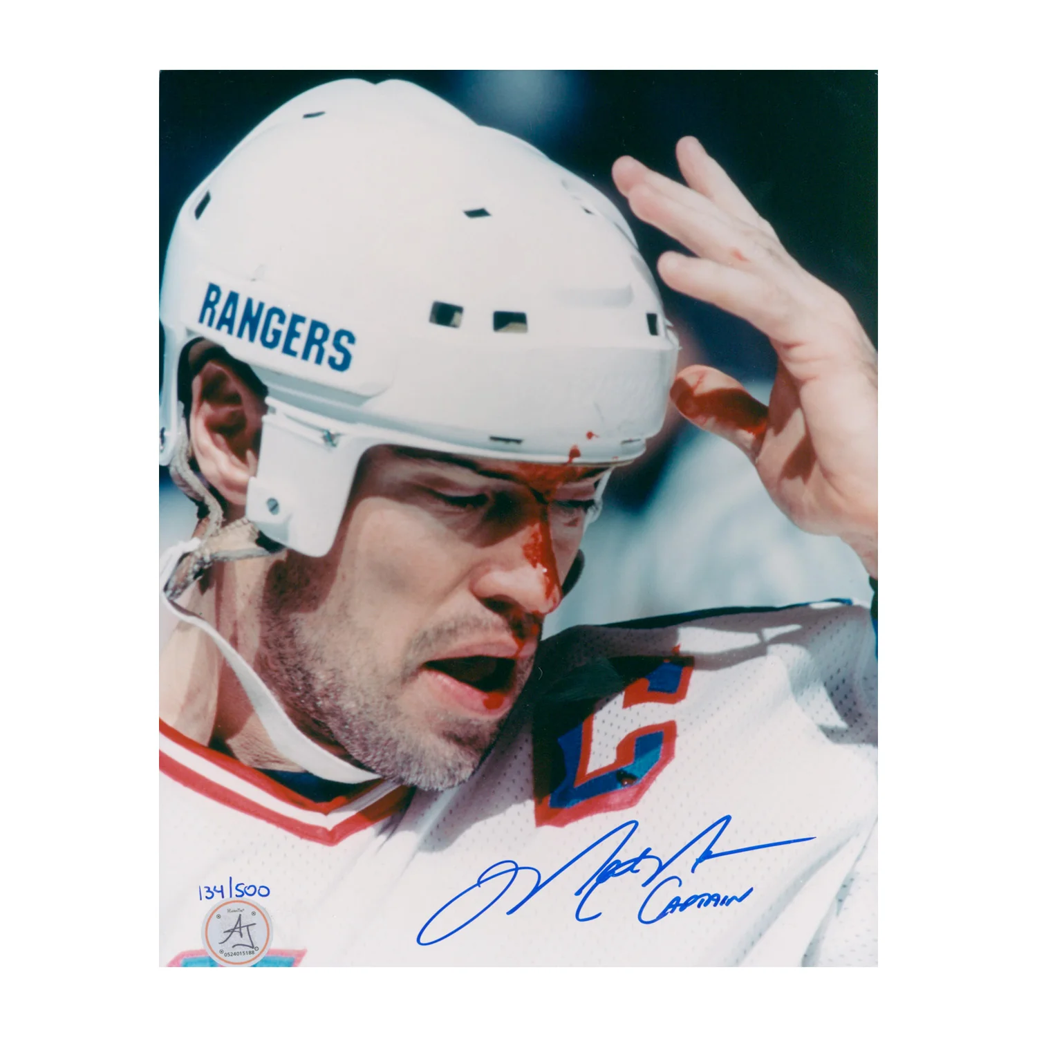 Mark Messier Signed New York Rangers 8x10 Photo Mark Messier Photo 8x10, New York Rangers, supplier stock photo