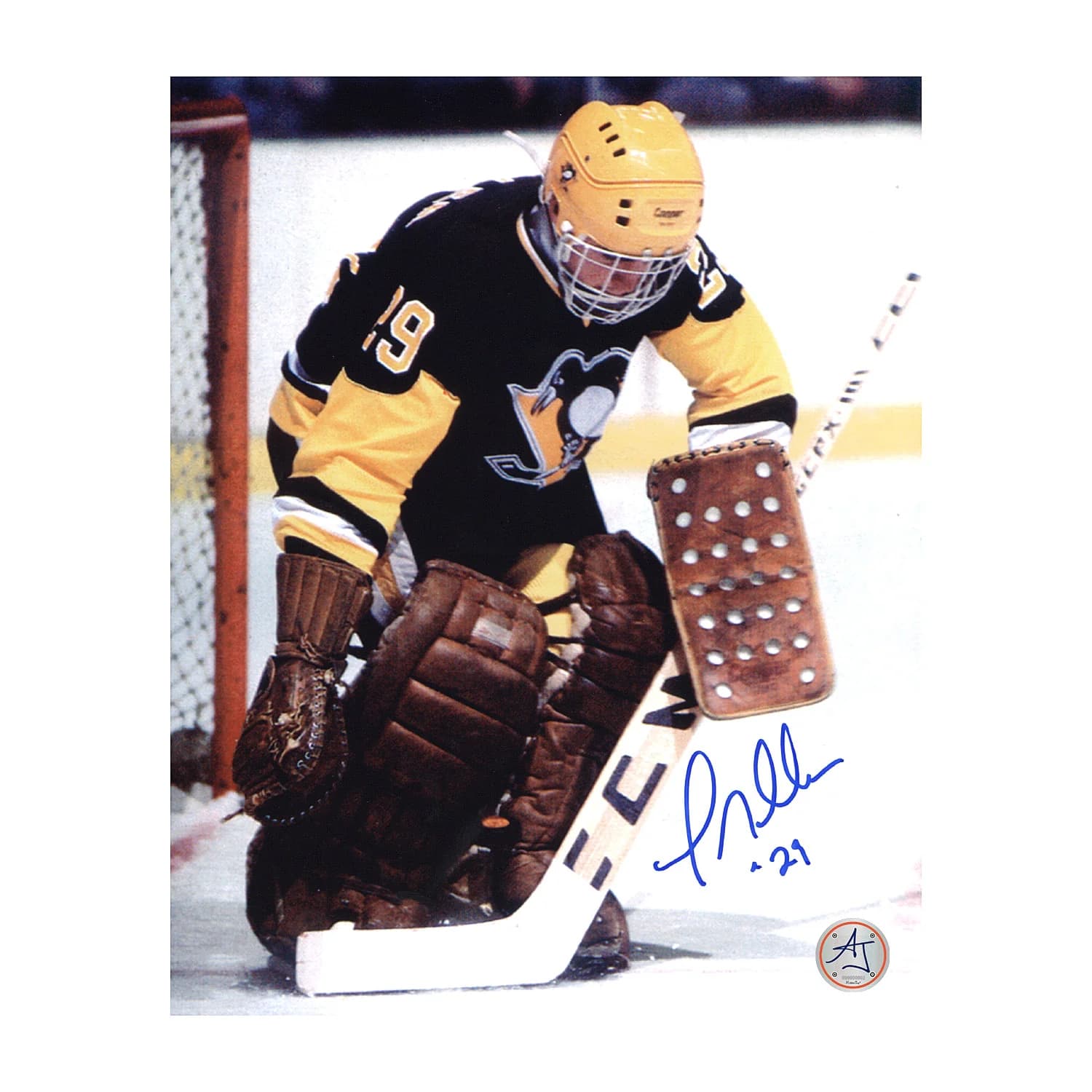 Greg Millen Autographed Pittsburgh Penguins Goalie 8x10 Photo Greg Millen Photo 8x10-goalie, Pittsburgh Penguins, supplier stock photo