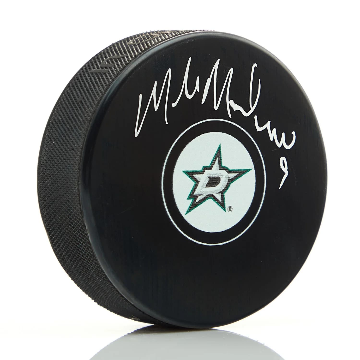 Mike Modano Autographed Dallas Stars Hockey Puck Mike Modano Puck hockey, Dallas Stars, supplier stock photo