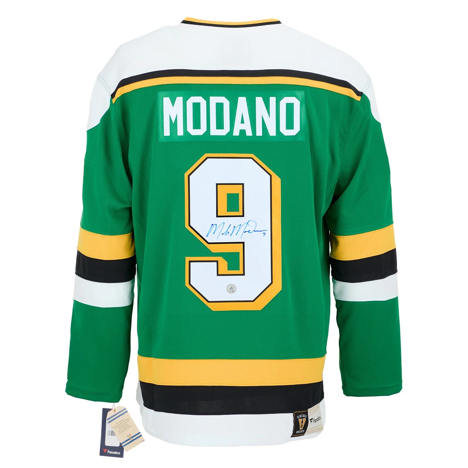 Mike Modano Signed Minnesota North Stars Throwback Breakaway Jersey Mike Modano Jersey minnesota-north-stars-throwback-breakaway, supplier stock photo