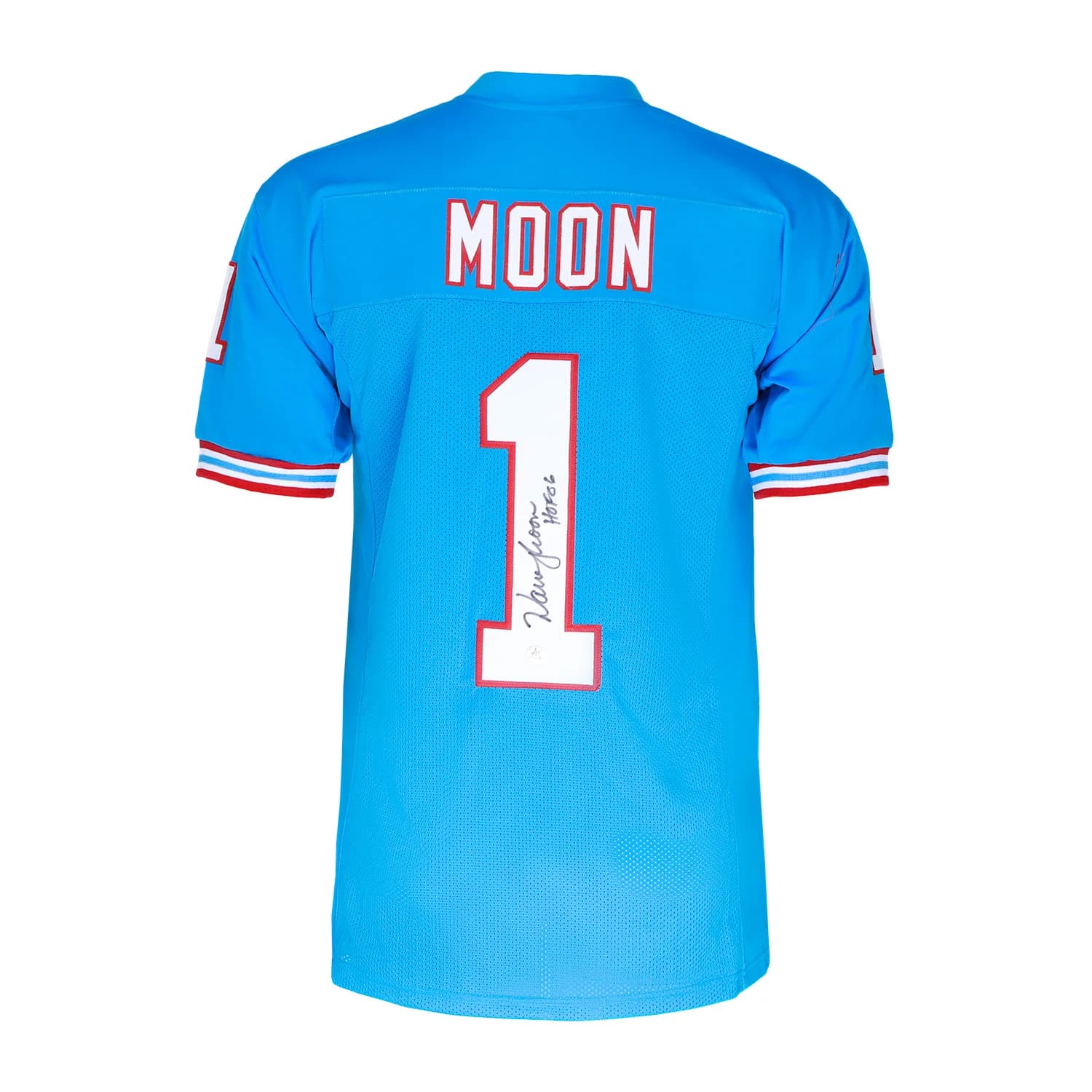 Warren Moon Autographed Houston Custom Throwback Football Jersey Warren Moon Jersey houston-throwback-football, supplier stock photo